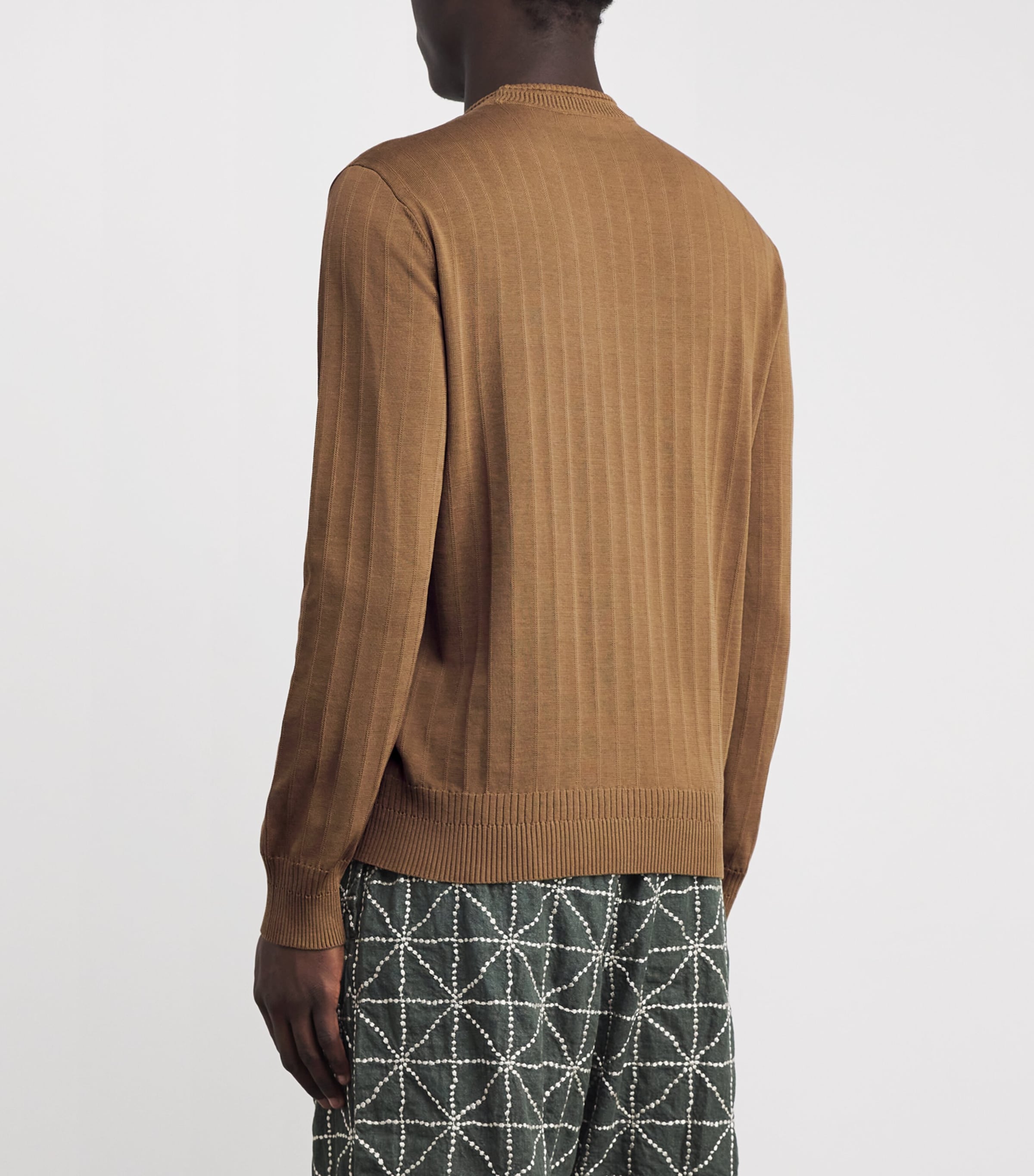 Cotton-Silk Sweater U6252 Image 4