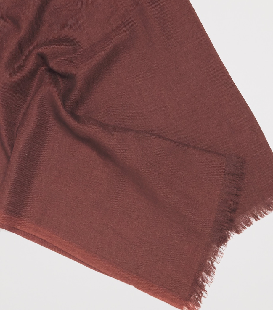 Cashmere Scarf DARK RED/31491 Image 4