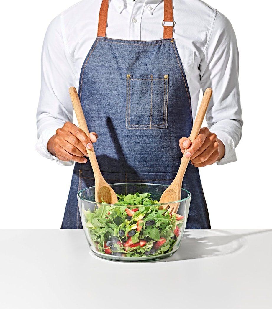 Set of 2 Wood Good Grips Salad Servers BEECHWOOD BROWN Image 5