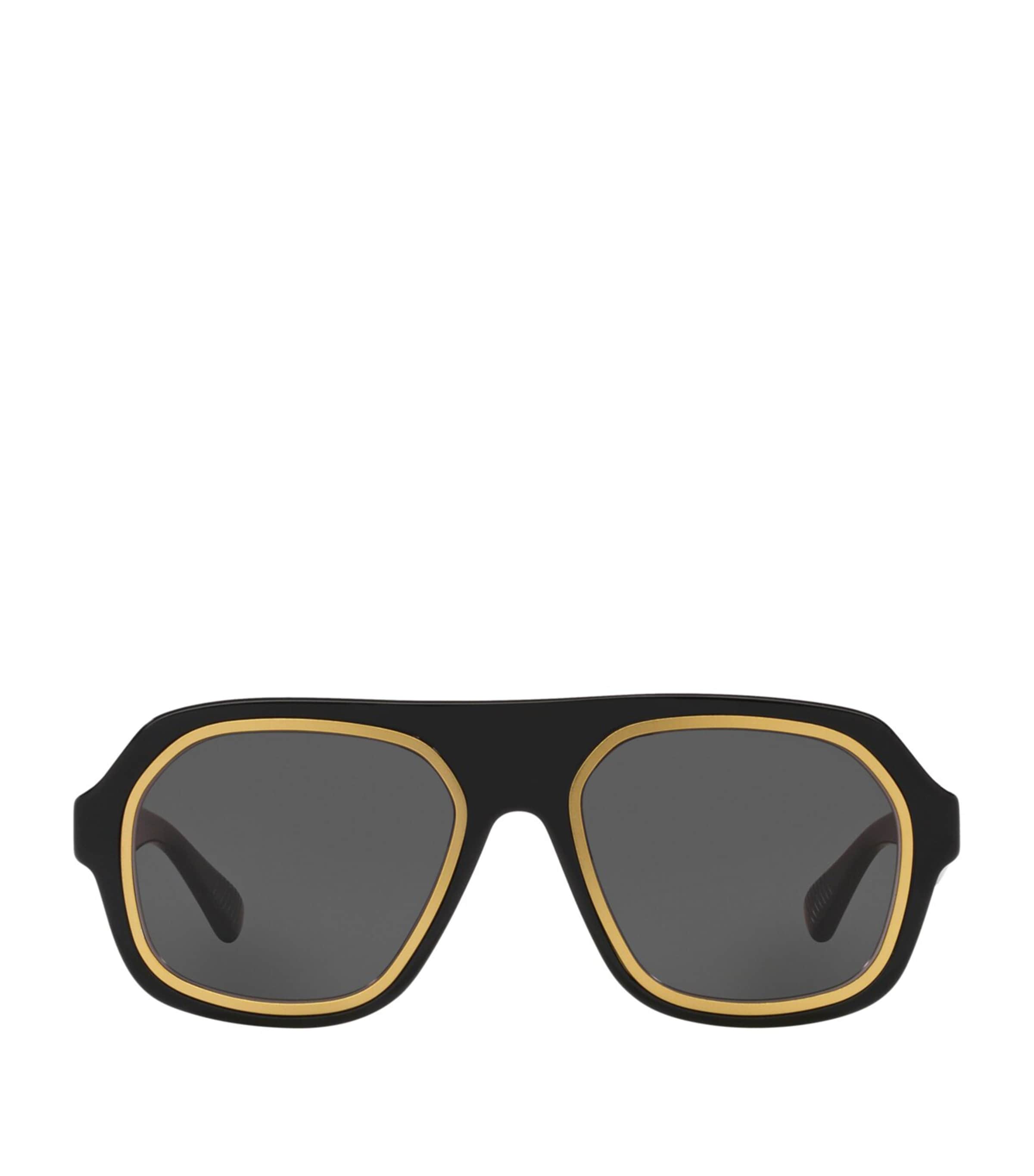 Bottega Veneta Acetate 06j000397 Sunglasses In Black | ModeSens