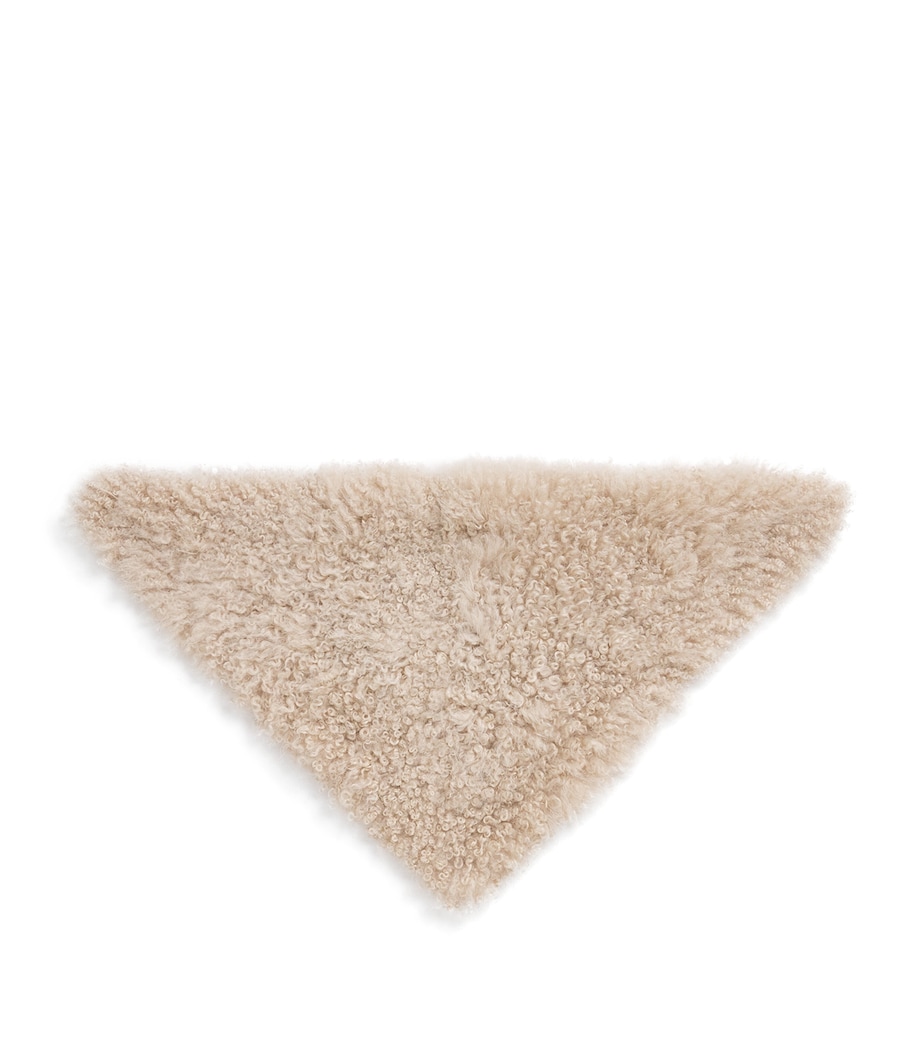 Yves Salomon Long Hair Lambswool Bandana Image 1