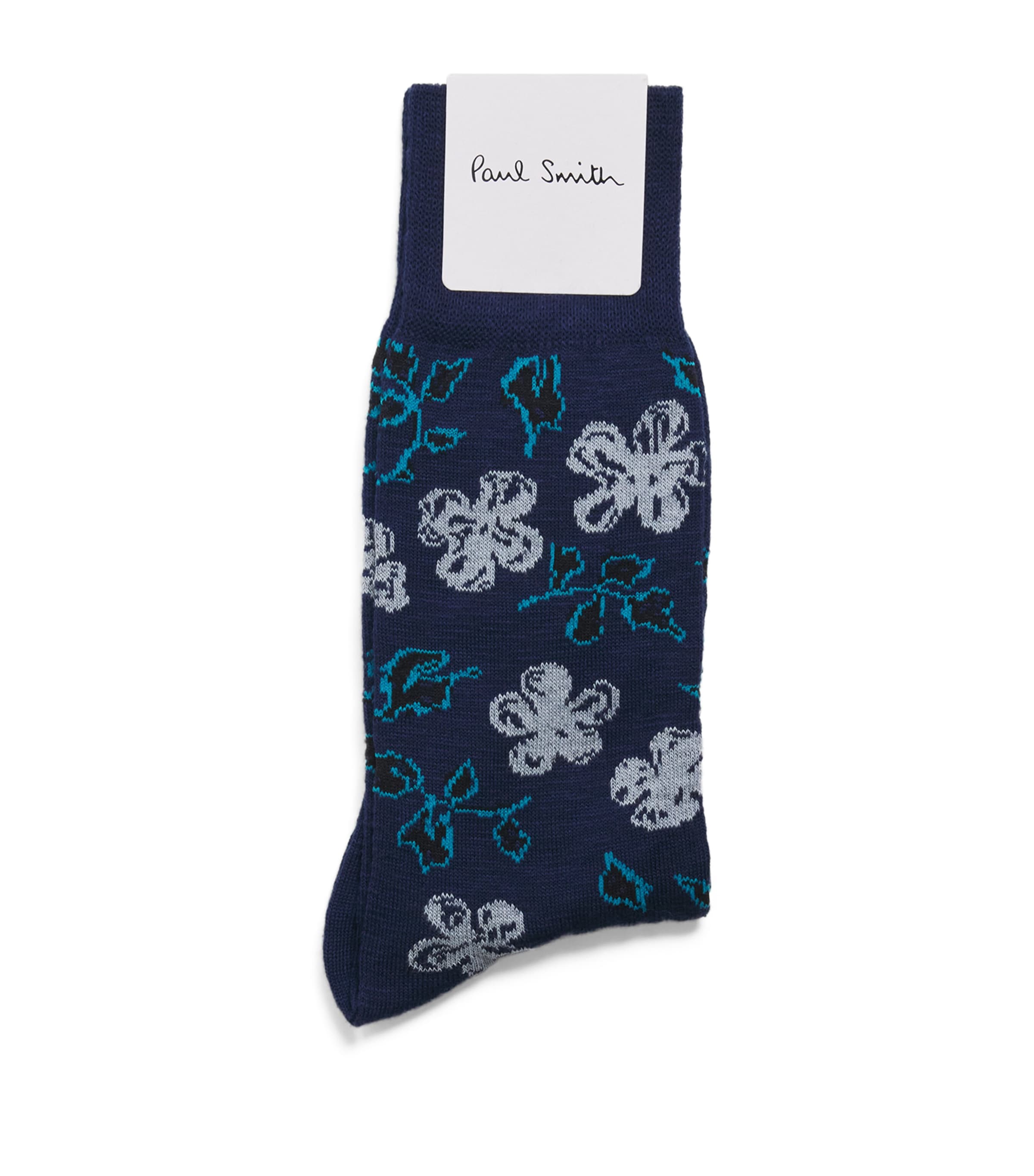 PAUL SMITH COTTON-BLEND YUCCA SOCKS