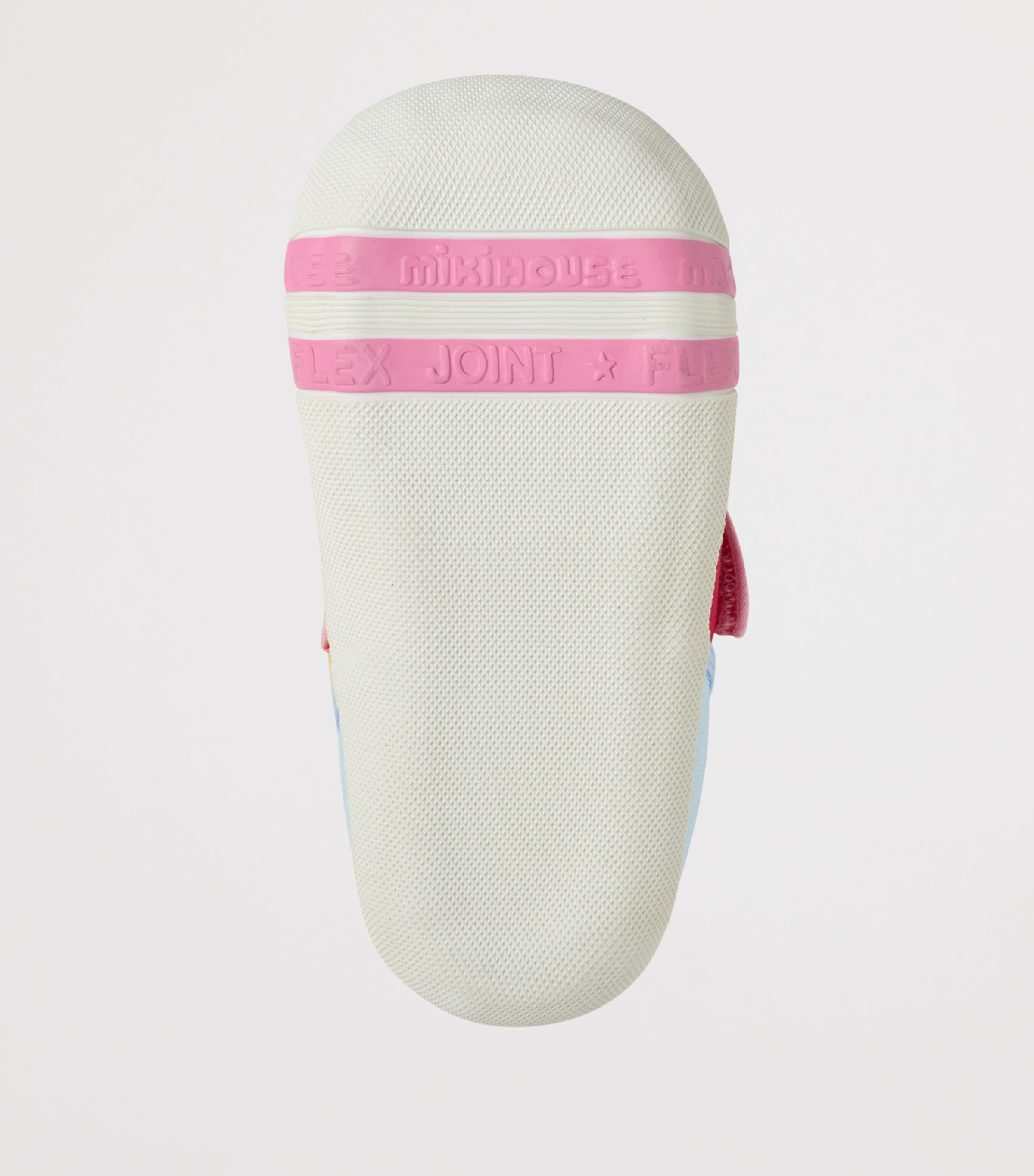 Miki House Cotton-Blend Bunny Appliqué Sneakers Image 5