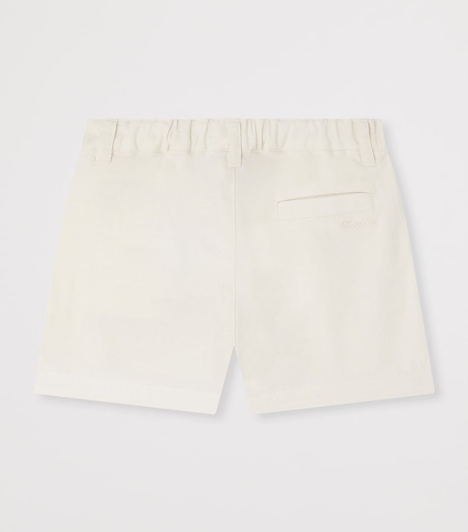 Bonpoint Cotton Shorts (6-12 Months) Blanc Lait Image 2