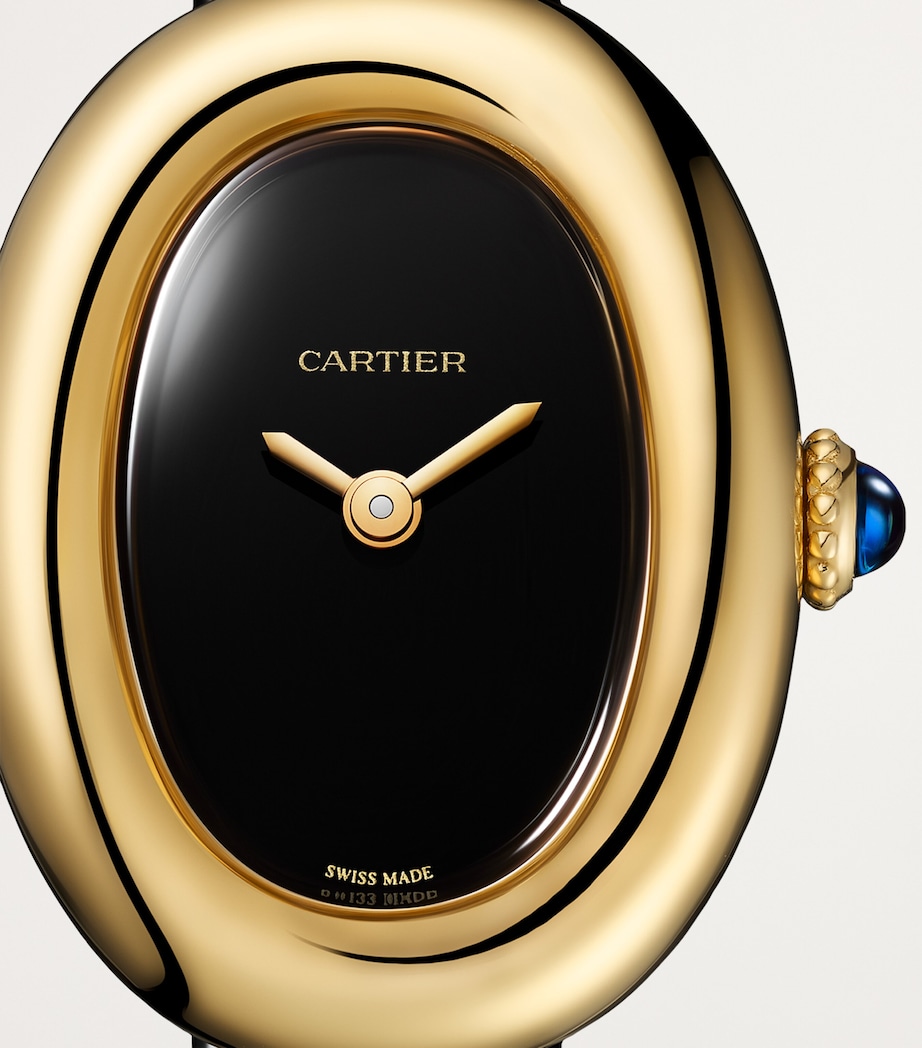 Mini Yellow Gold Baignoire de Cartier Watch 18.7mm YELLOW GOLD Image 2