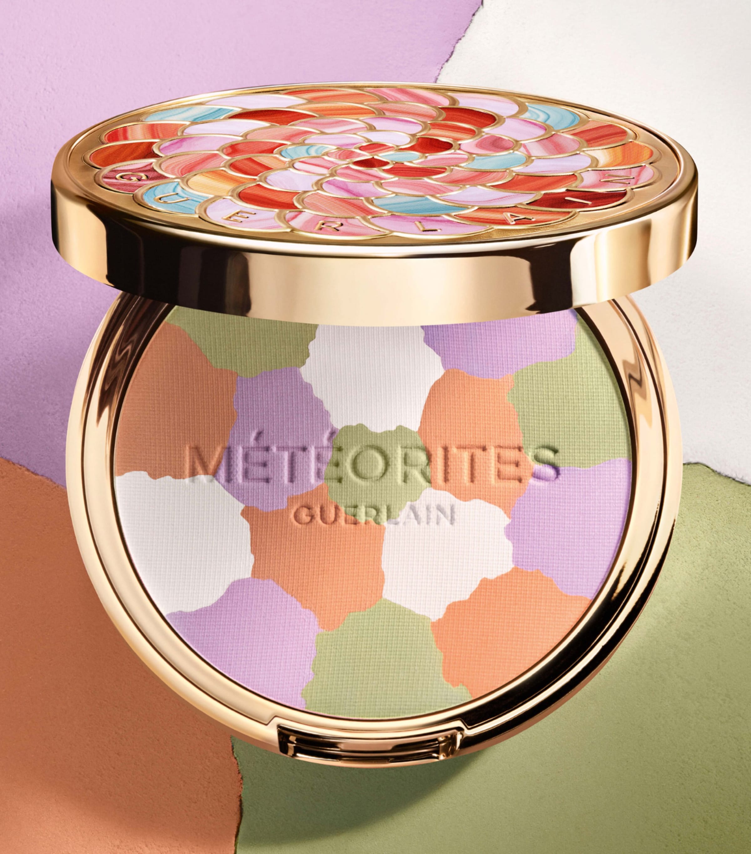 Guerlain Météorites Compact Mattifying and Setting Pressed Powder Warm Image 6