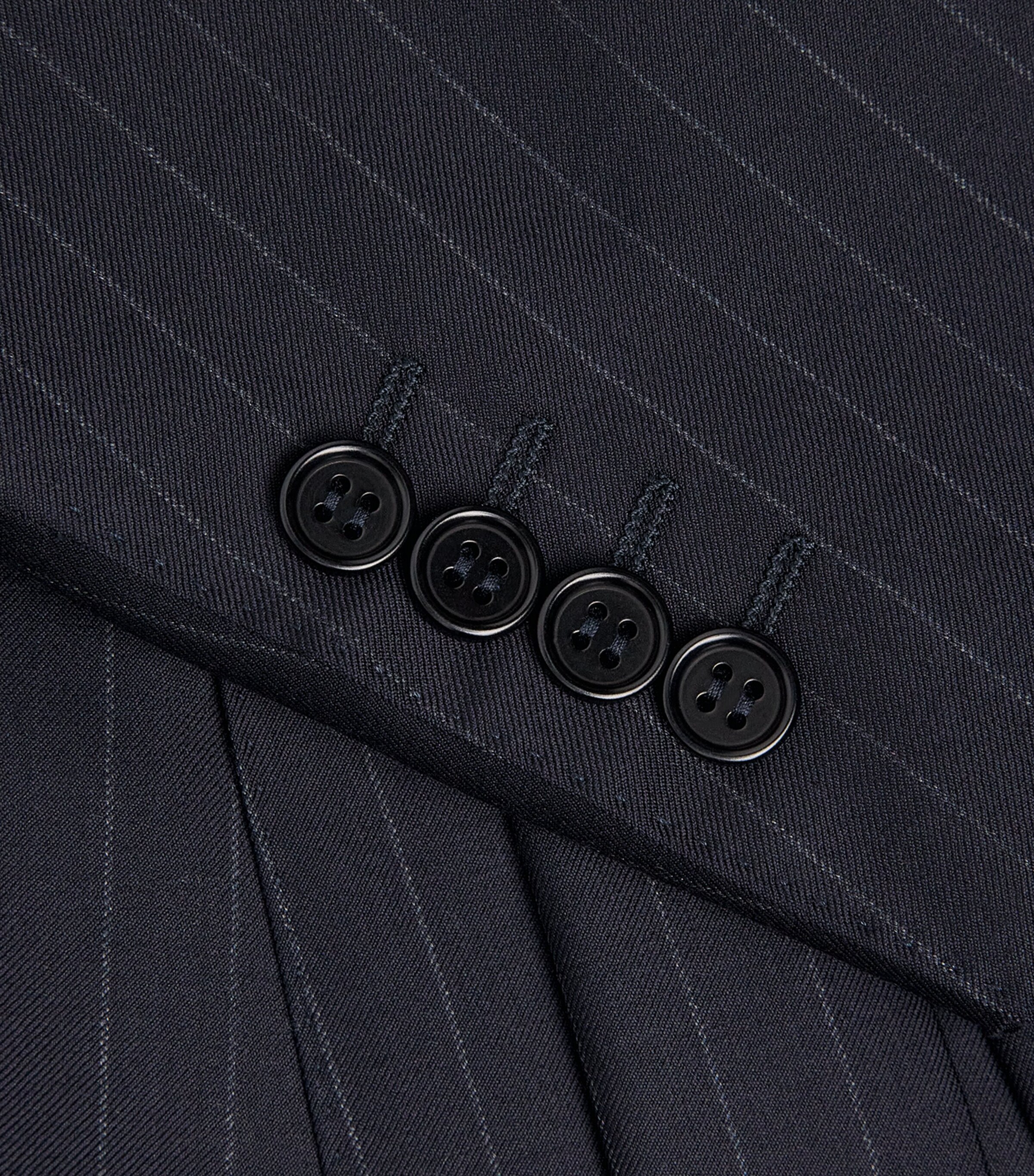 Canali Mens Wool Pinstripe 2-Piece Suit Image 5