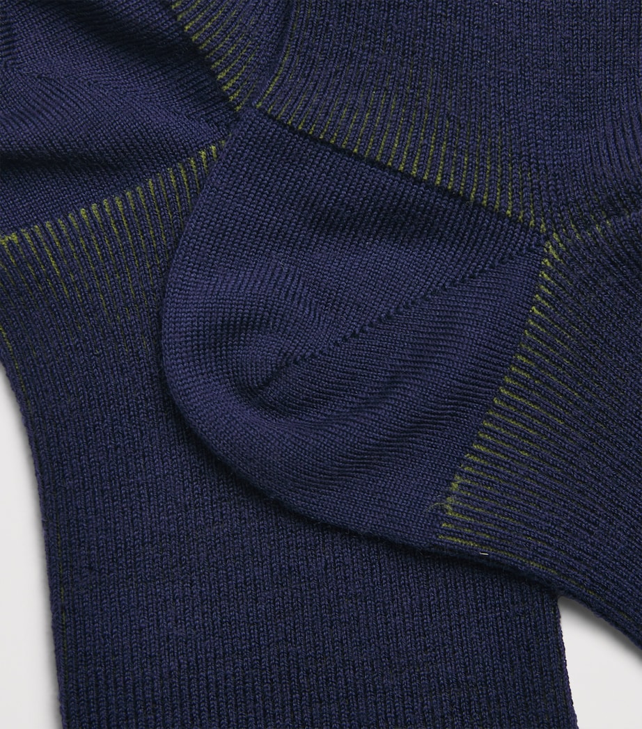 Doré Doré Mens Fine-Ribbed Socks Cabana Ab Image 2