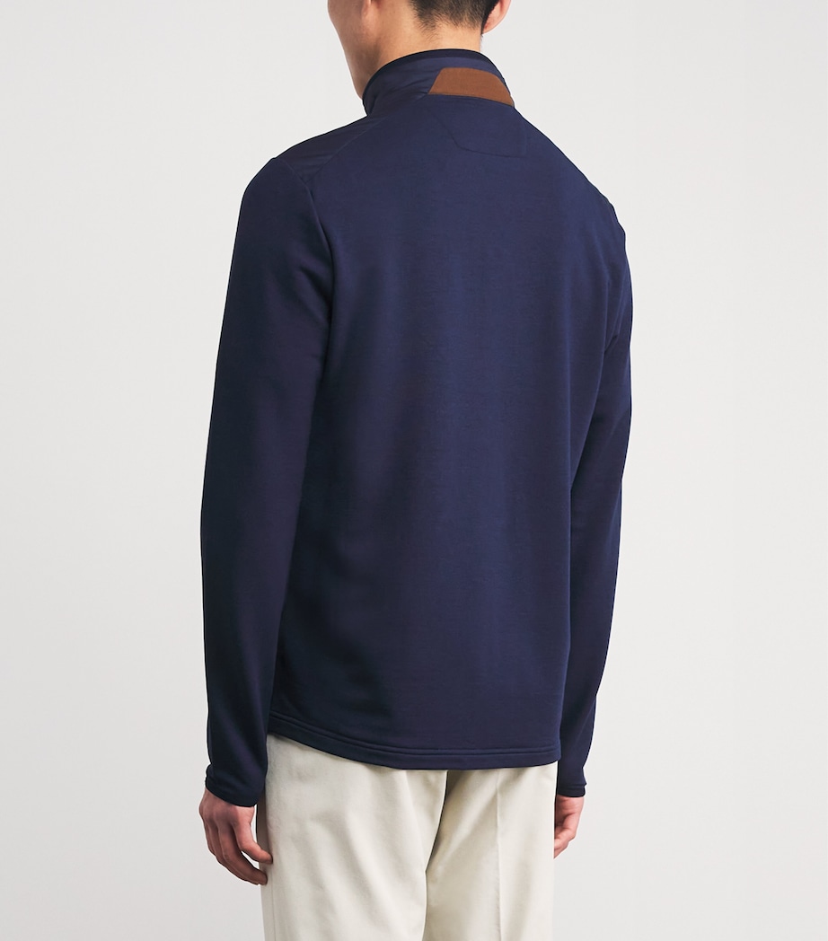 Padded High-Neck Jacket REFINED NAVY Image 4