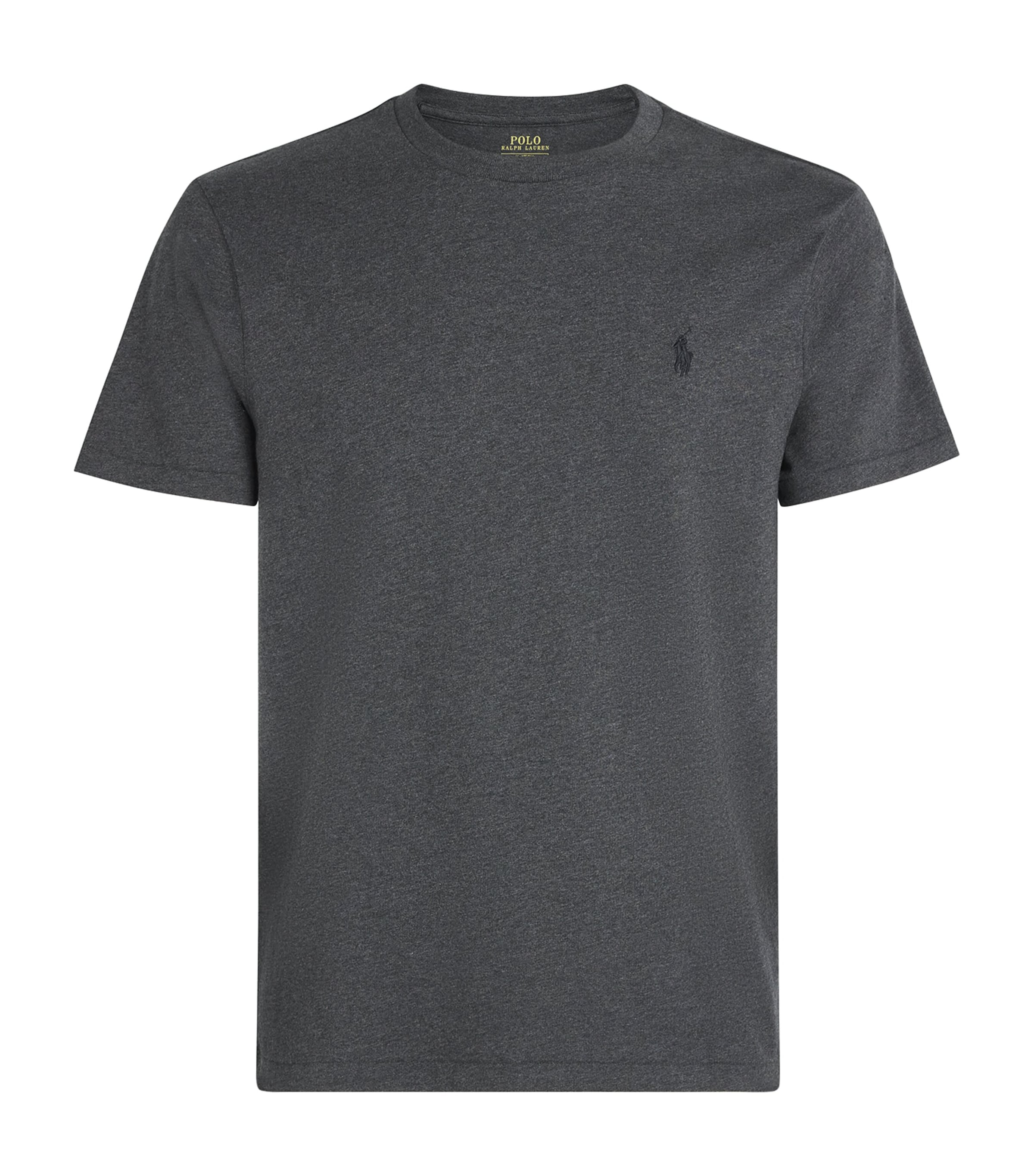 Polo Ralph Lauren Mens Cotton Custom Slim-Fit T-Shirt Windsor Hther Image 1