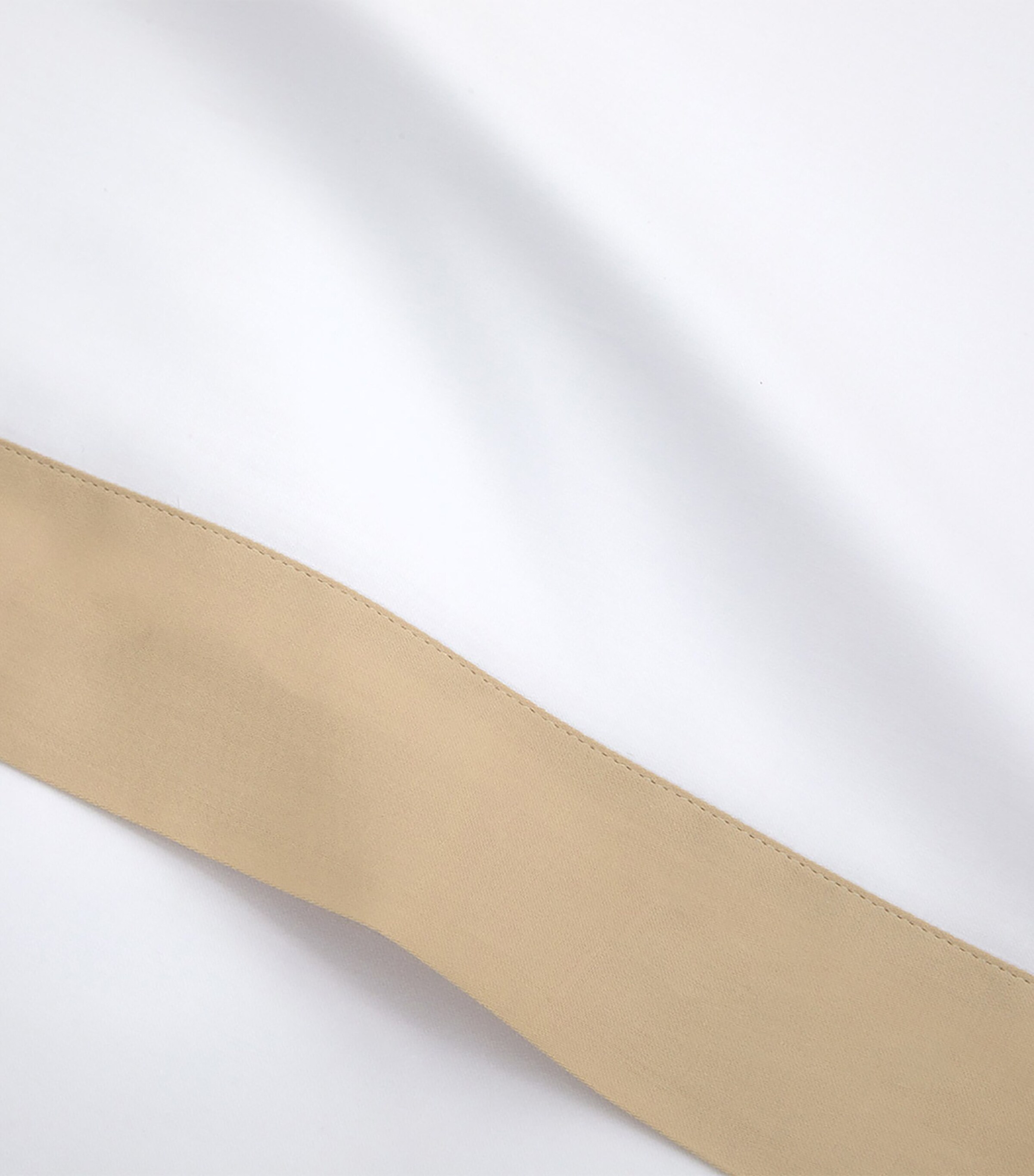 Yves Delorme Linea Dune Double Flat Sheet (240cm x 295cm) Dune Image 3