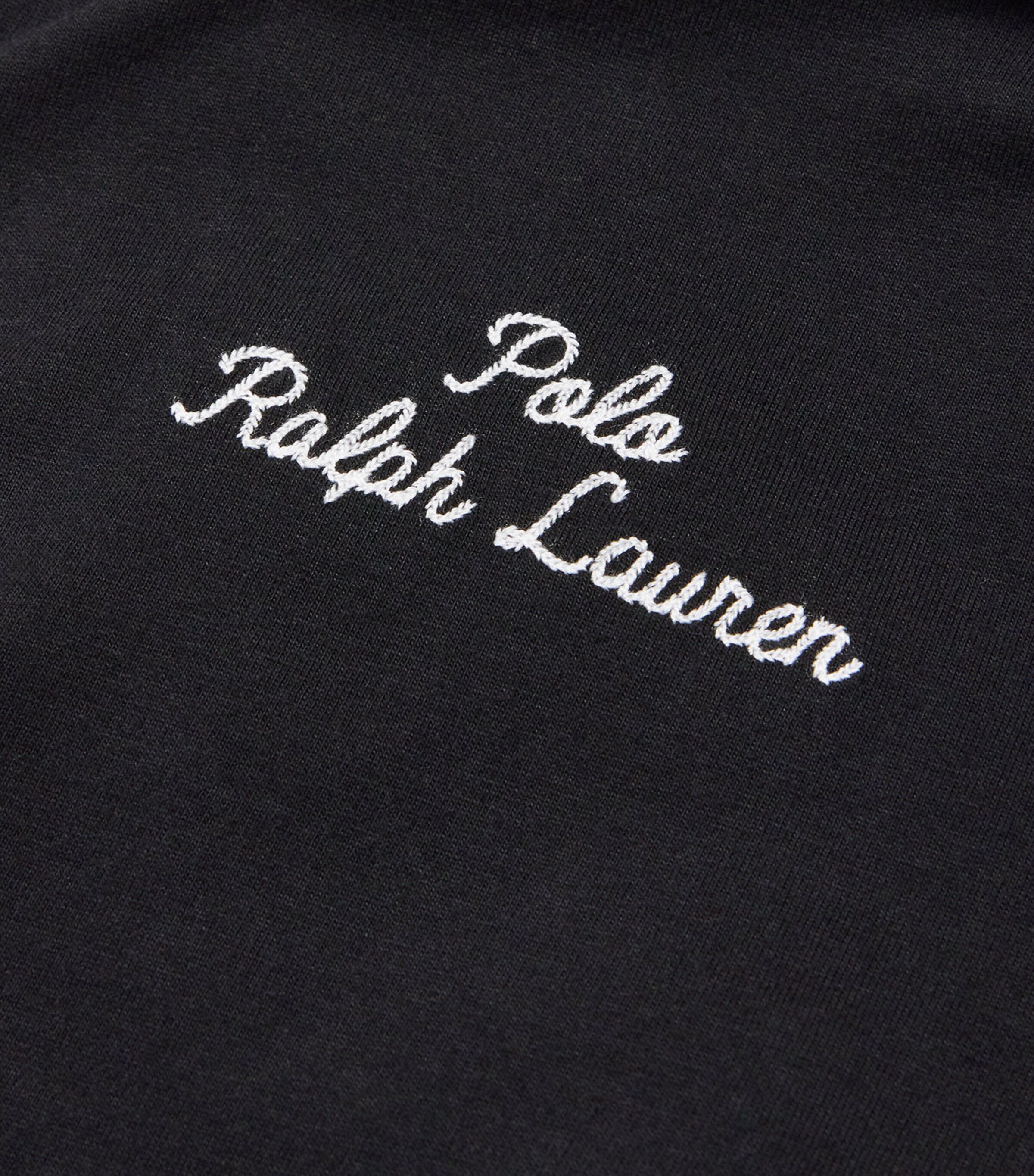 Polo Ralph Lauren Black Cotton Cursive Logo T-Shirt | Harrods US