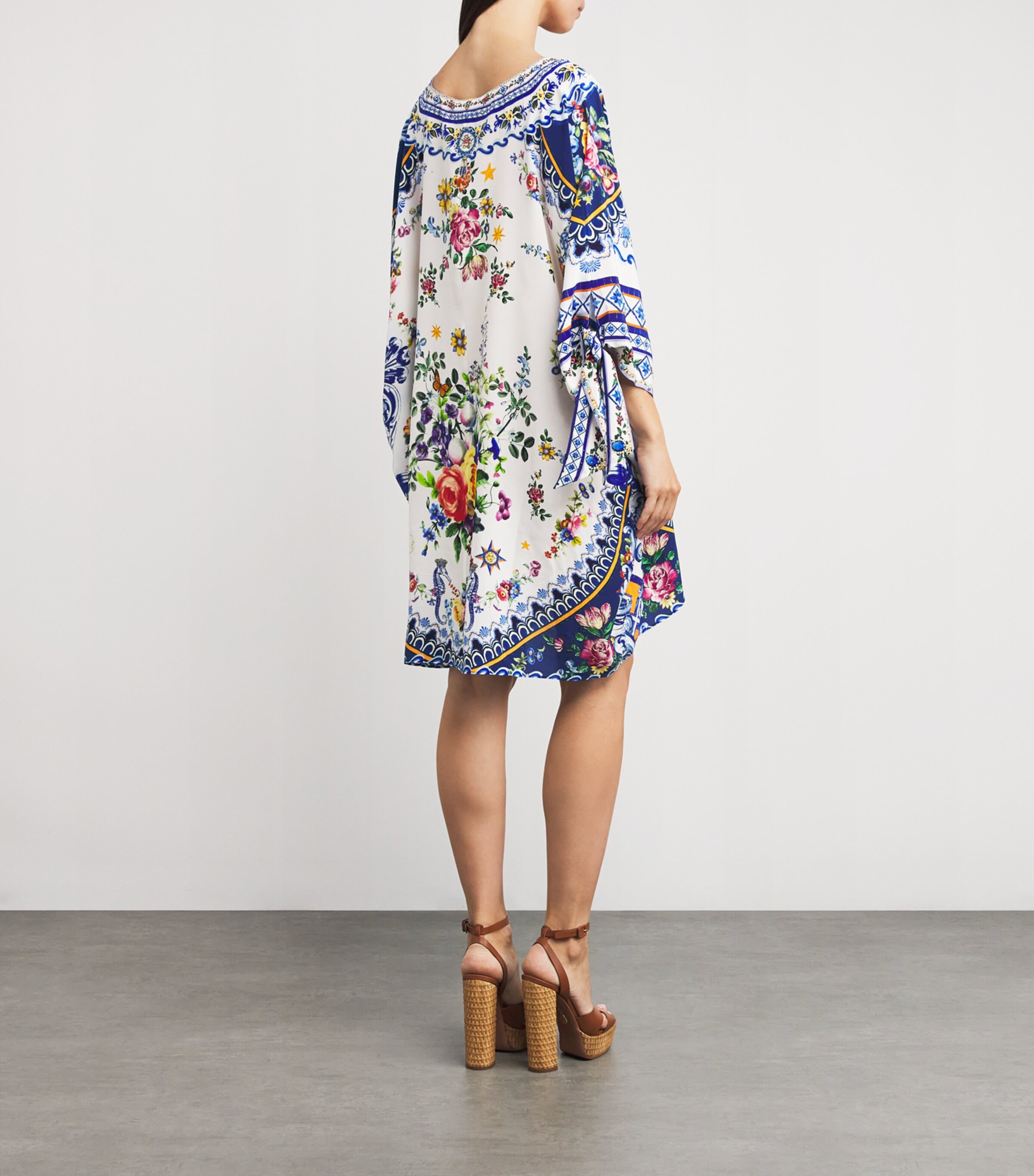 Silk Tiles Darls Short Kaftan TILEDARL Image 3