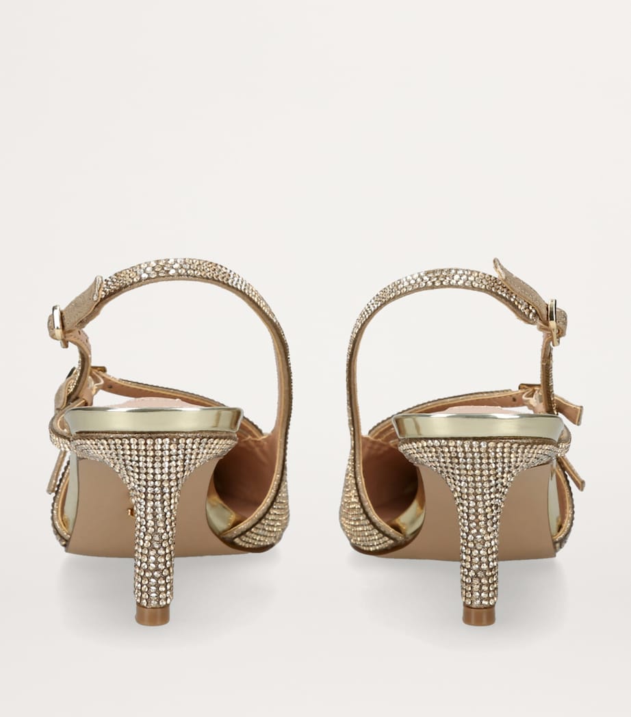Steve Madden Gold Crystal-Embellished Liana Slingback Pumps 60 | Harrods FR Steve Madden Gold Crystal-Embellished Liana Slingback Pumps 60 | Harrods FR