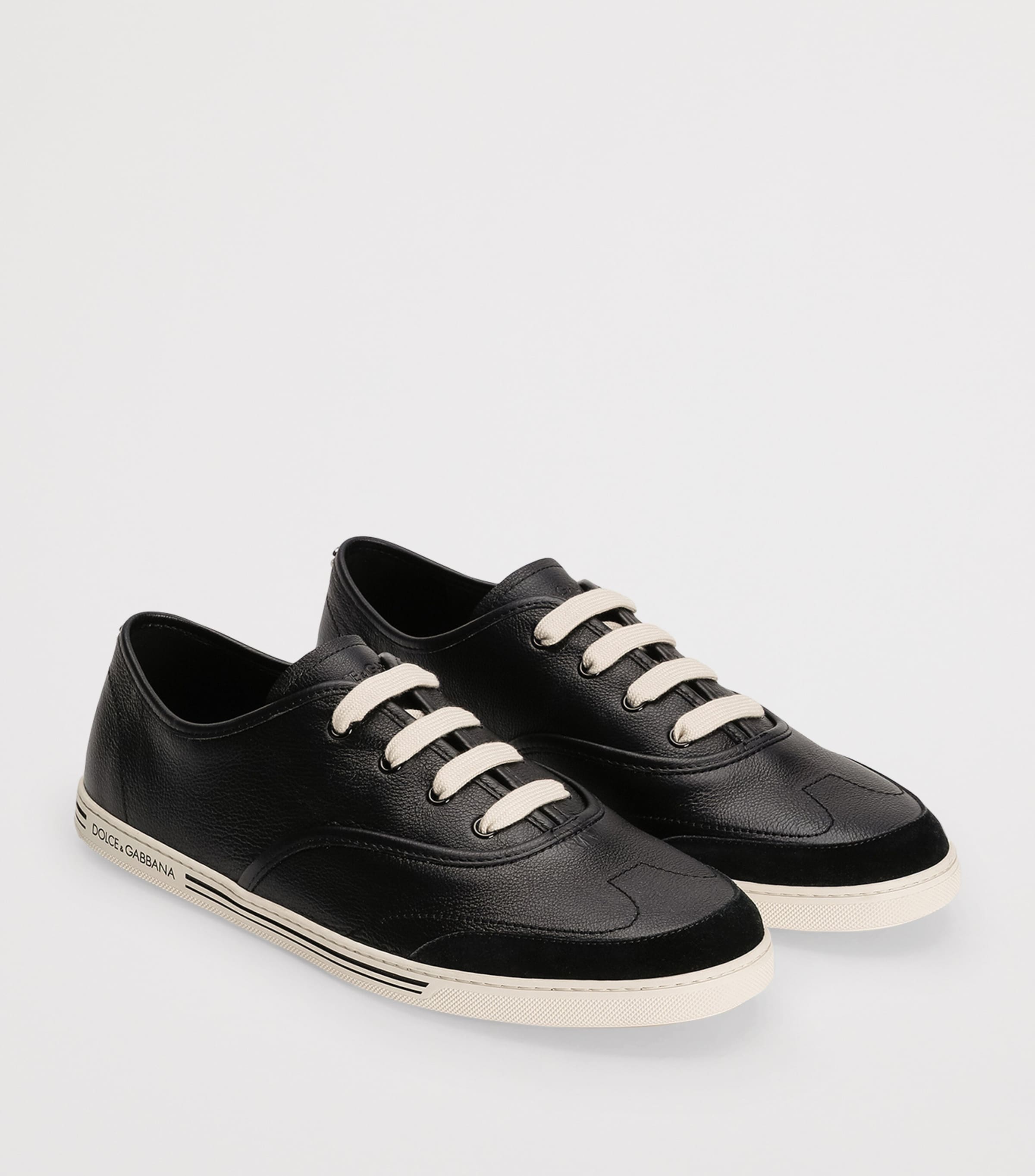 Leather Saint Tropez Sneakers 8B956 BLACK/BLA Image 2