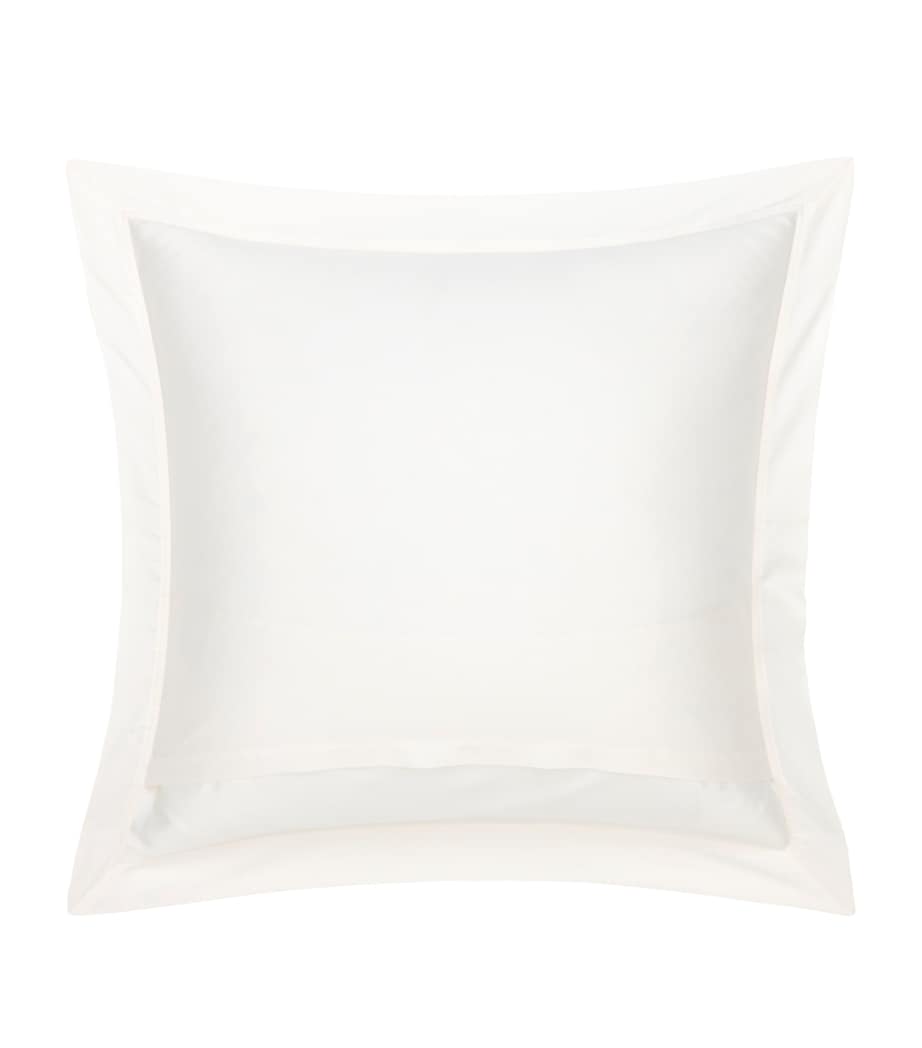 Egyptian Cotton Prodige Square Oxford Pillowcase (65cm x 65cm) CREME Image 2