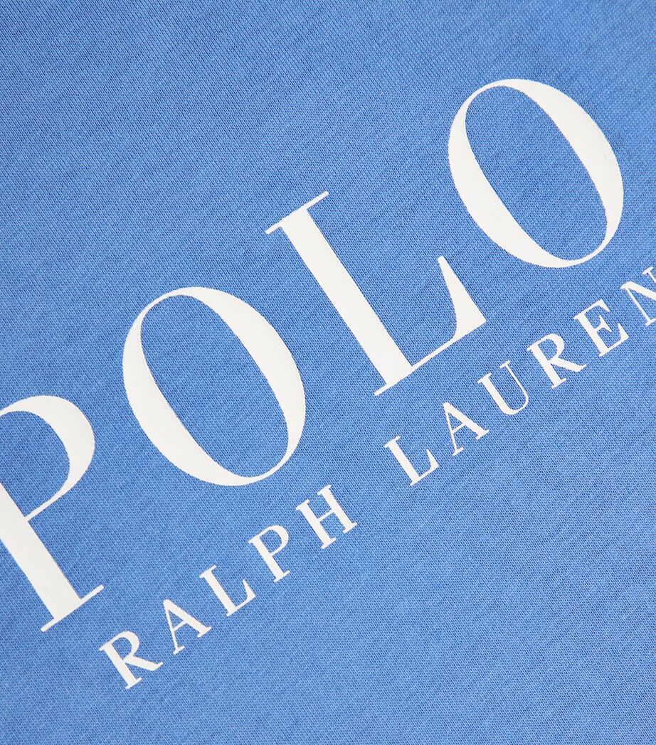 Cotton Pyjama Top HARBOR ISLAND BLUE Image 5