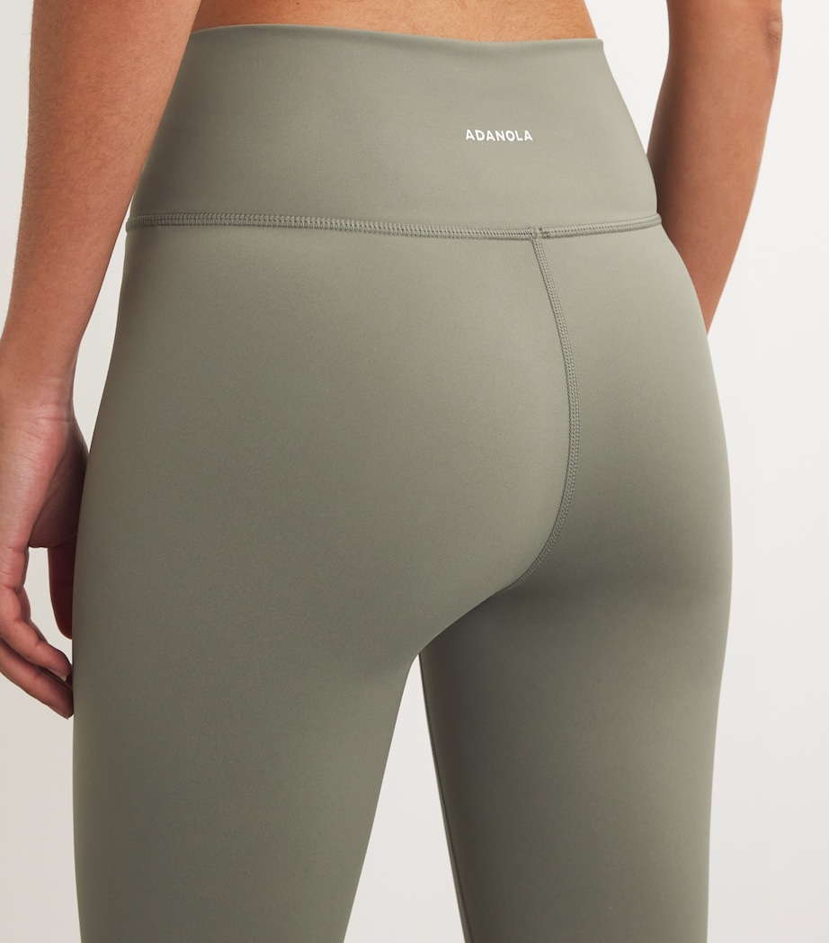 Ultimate Wrap Over Leggings OLIVE GREEN Image 6