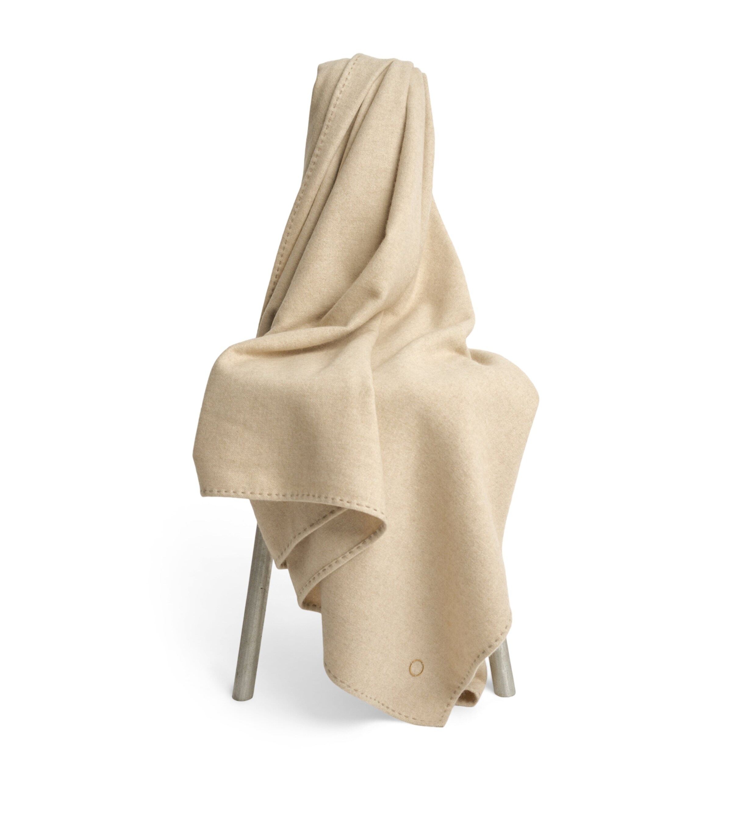 Cashmere Suono Throw (200cm x 145cm) BEIGE Image 2