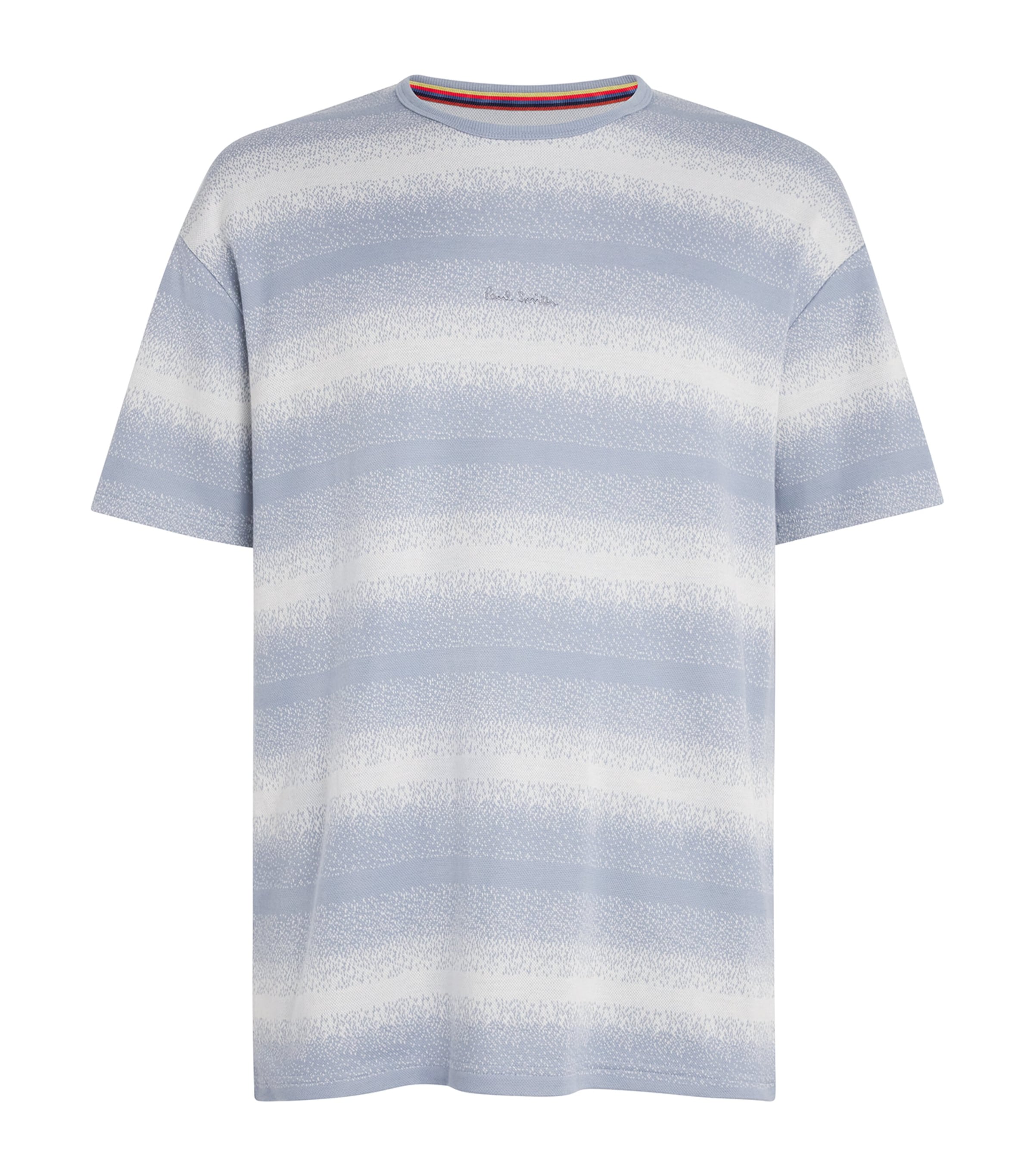 Paul Smith Cotton-Blend Stripe Logo T-Shirt | Harrods US