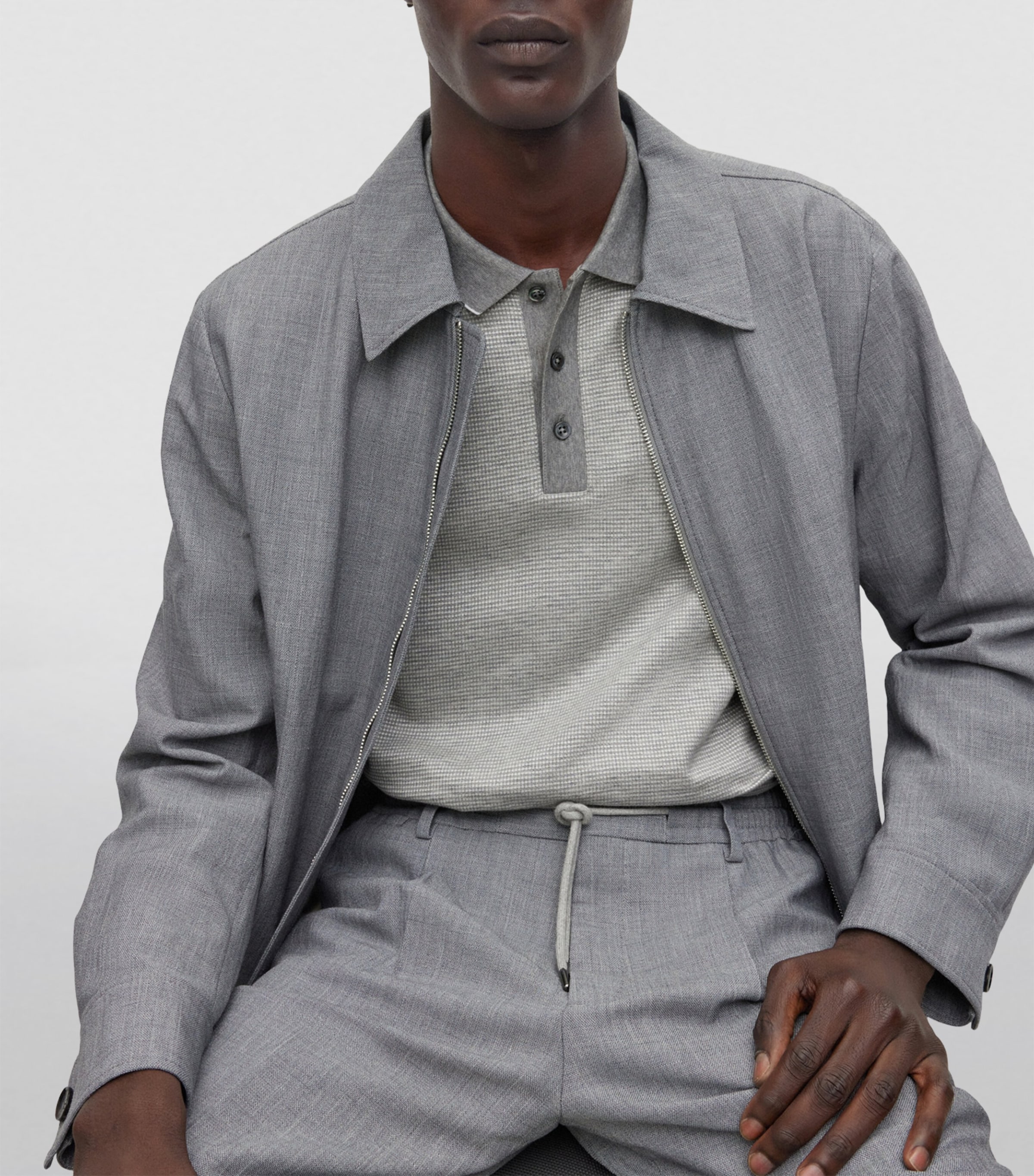 Cotton-Silk Polo Shirt 041 Image 5