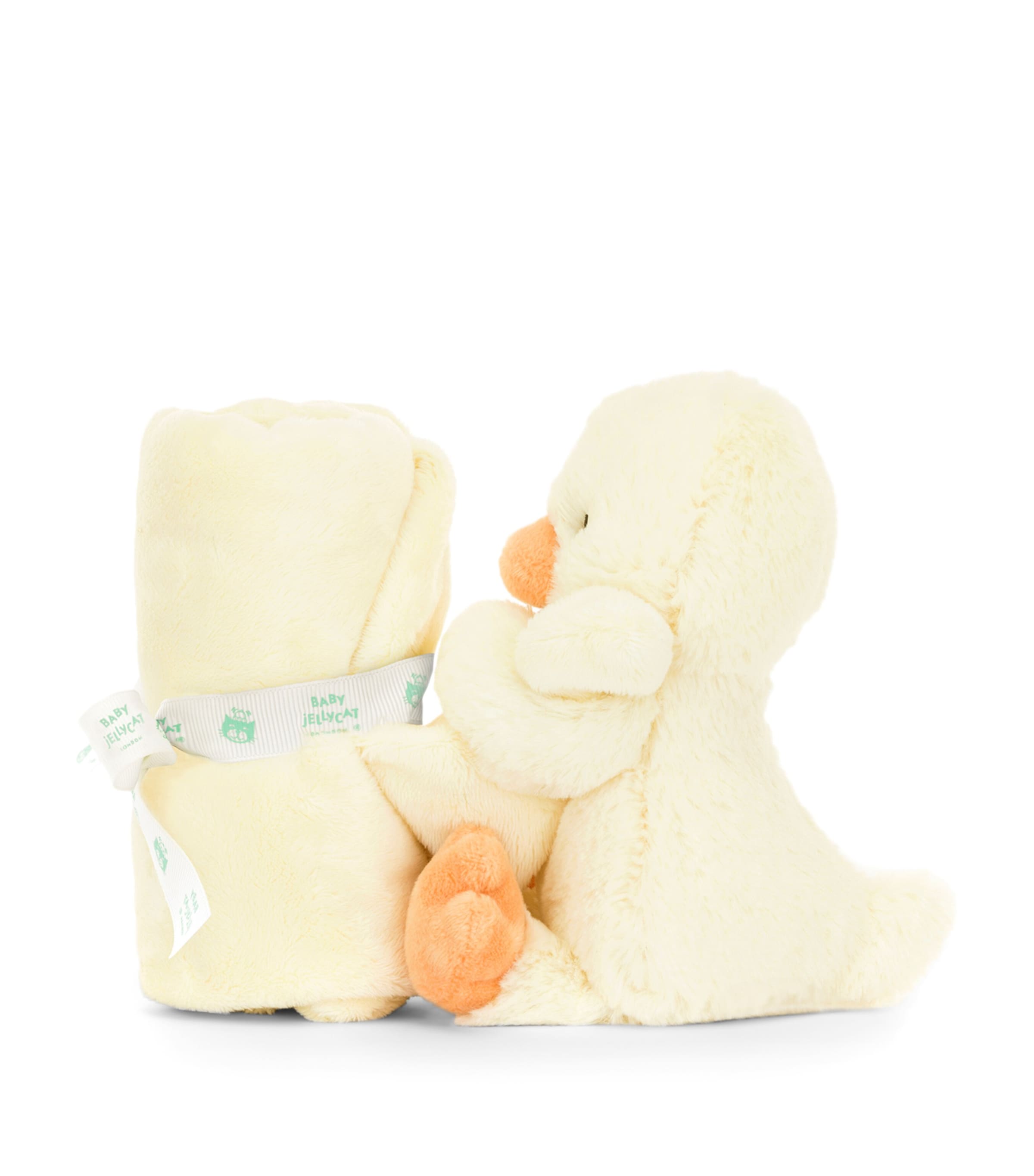 Jellycat Bashful Duckling Soother (34cm x 34cm) Image 2
