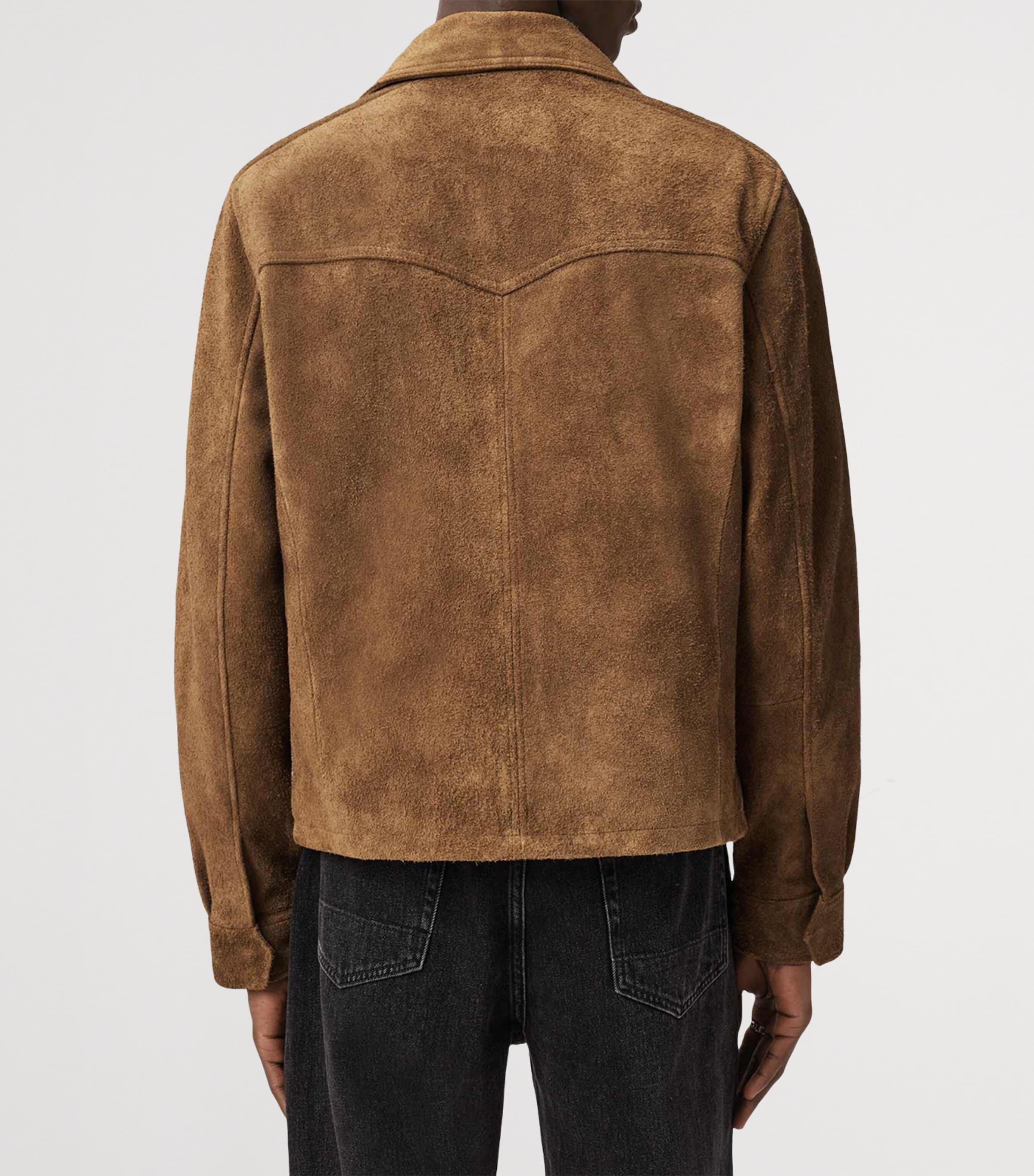 Suede Dellcot Jacket TOBACCO BROWN Image 5