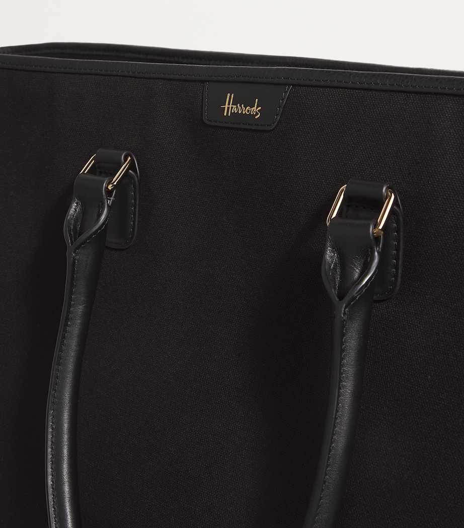 Large Canvas Slouchy Tote Bag CREAM Image 4