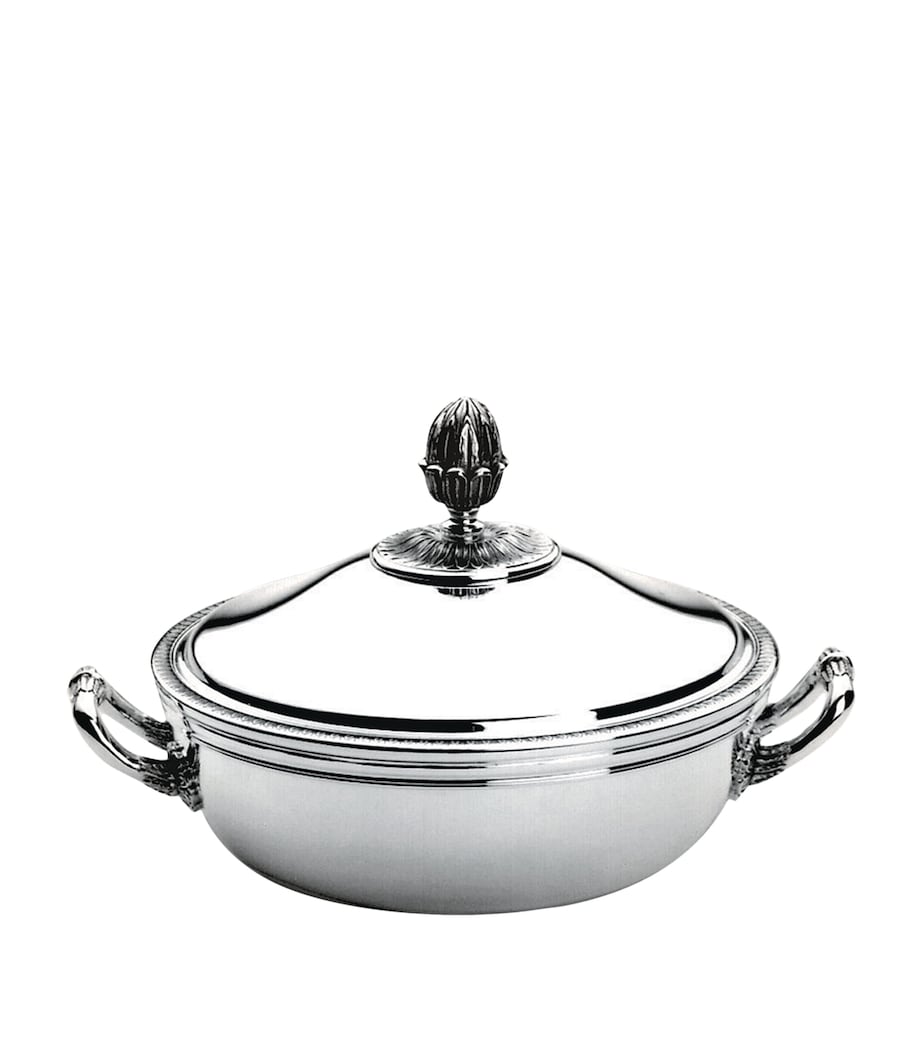 Silver-Plated Malmaison Covered Dish (21cm) SILVER Image 2