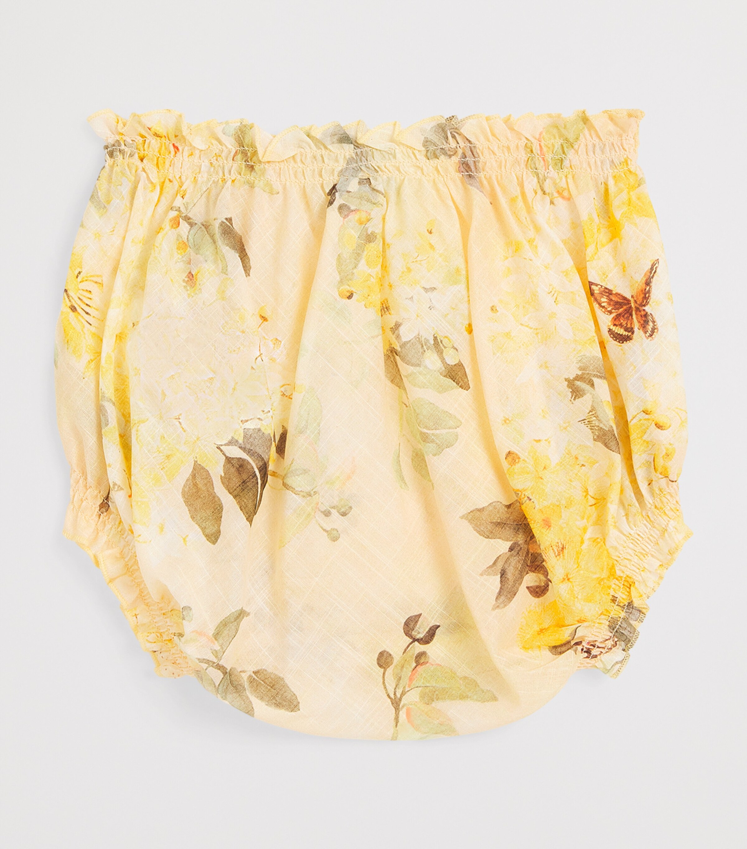 Cotton Cascadian Bloomers (12-24 Months) YELLOW FLORAL Image 2
