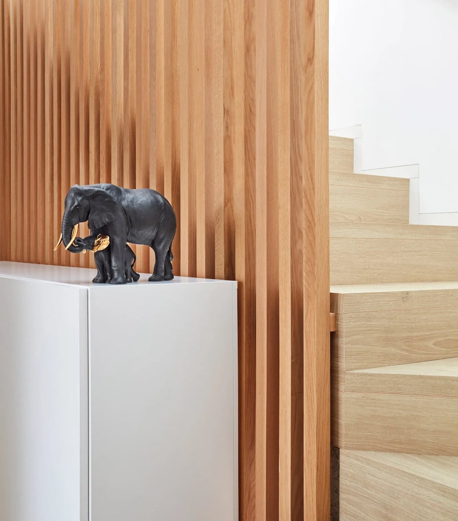 Porcelain Leading the Way Figurine WHITE, BLACK & GOLD Image 4