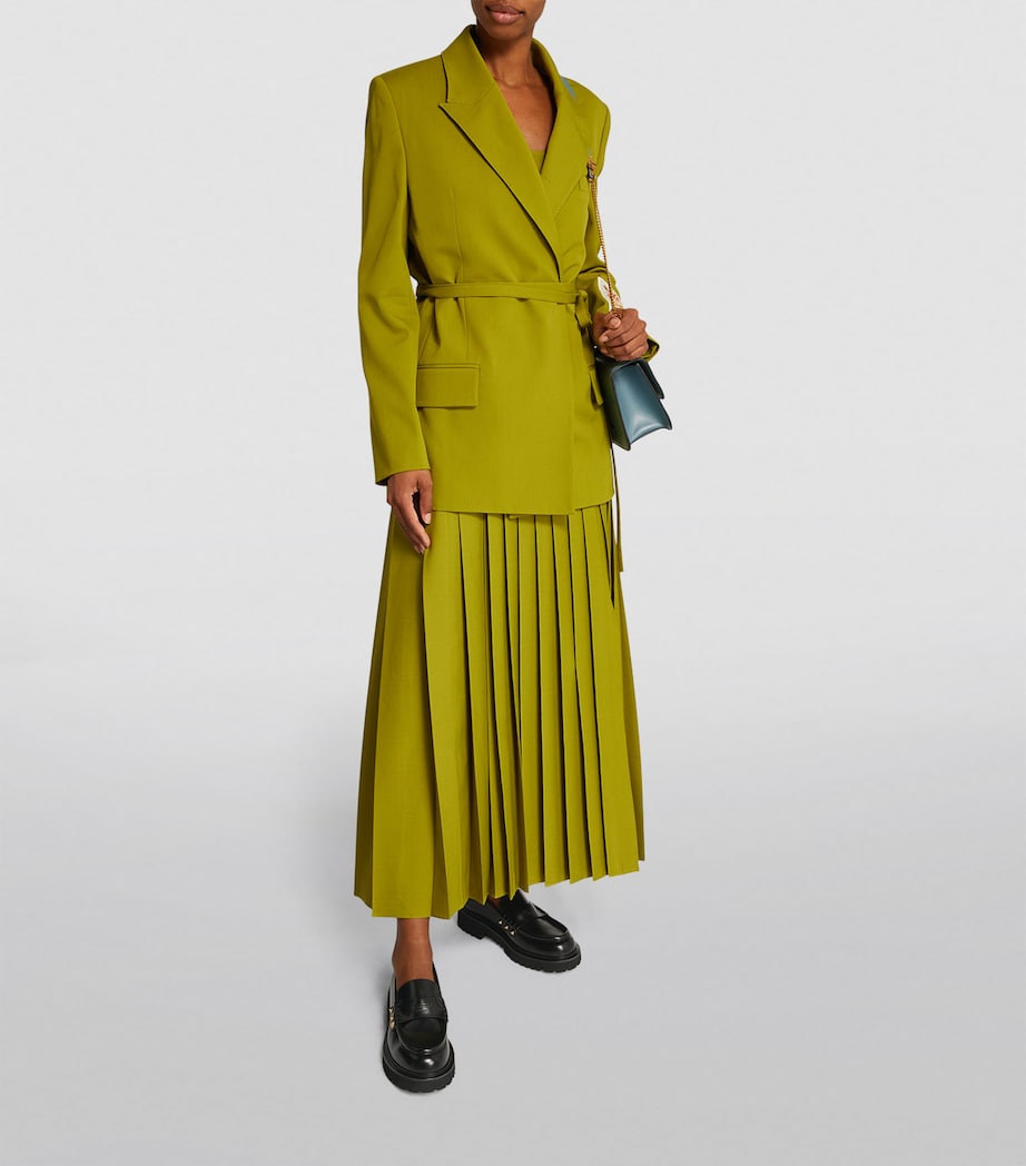 Leather Rockstud Loafers 50 BLACK Image 6