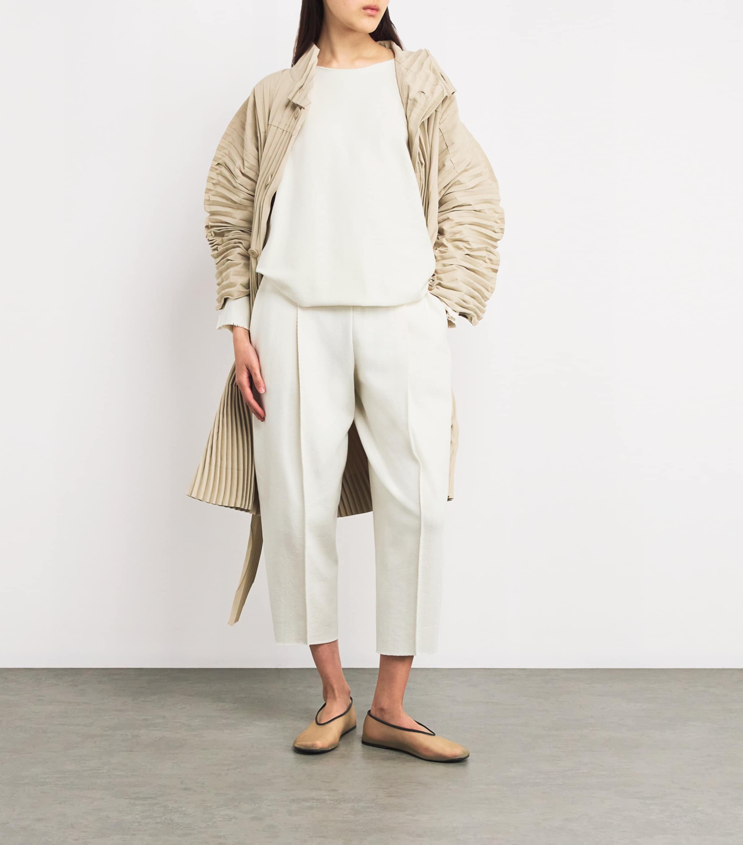 Cotton-Blend Campagne Trousers 06 Image 2