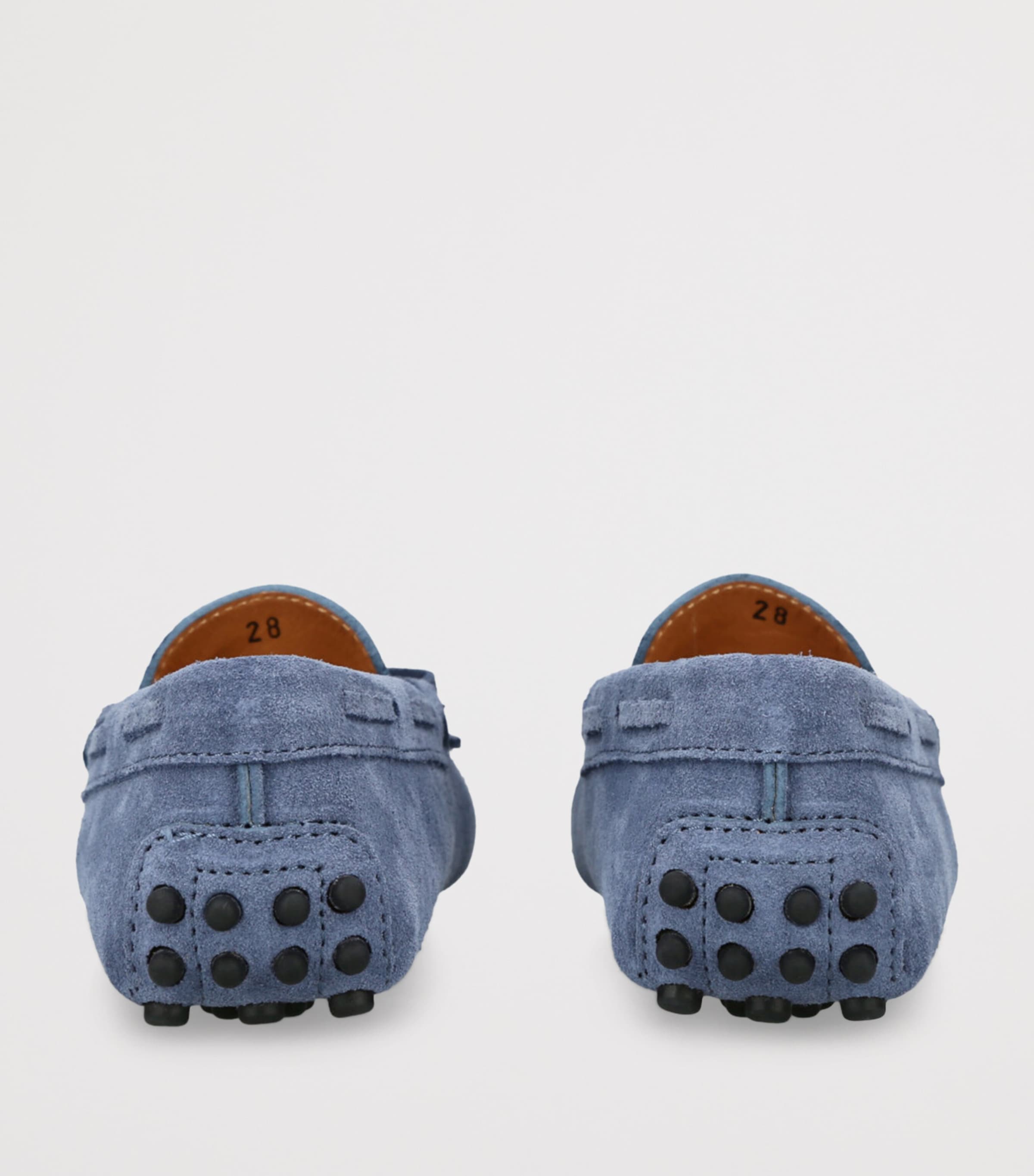 Suede Laccetto Gommino Loafers MID BLUE Image 2