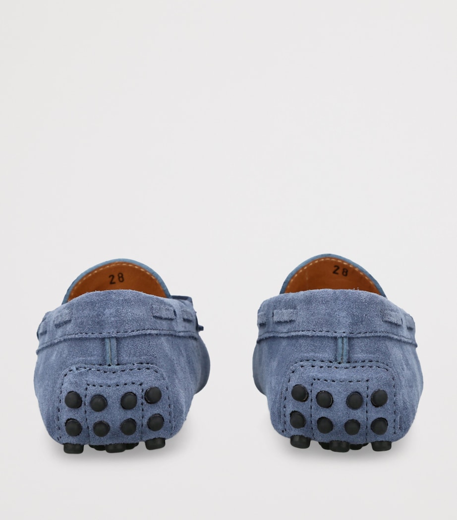 Suede Laccetto Gommino Loafers MID BLUE Image 2