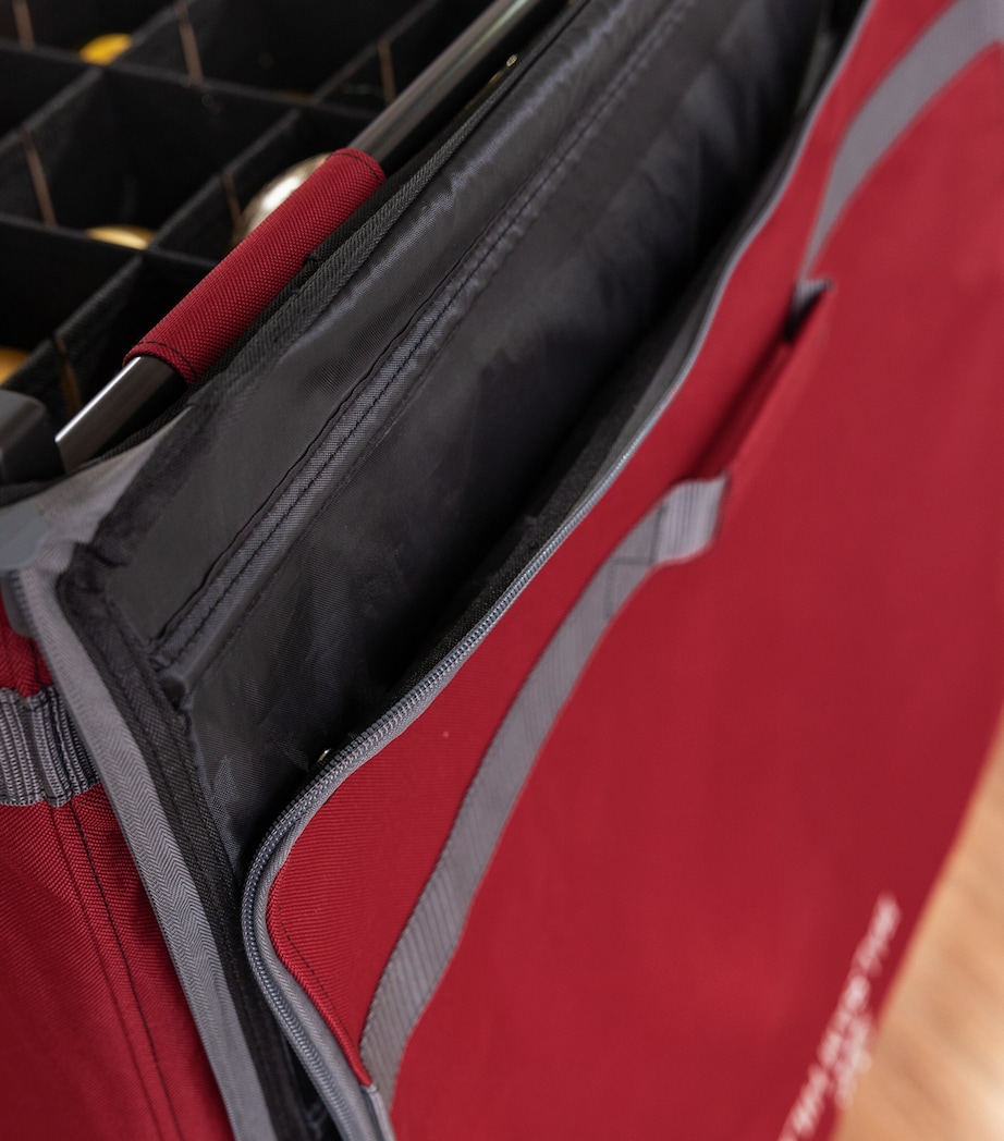 Rolling Ornament Storage Chest (150 Piece) RED Image 3