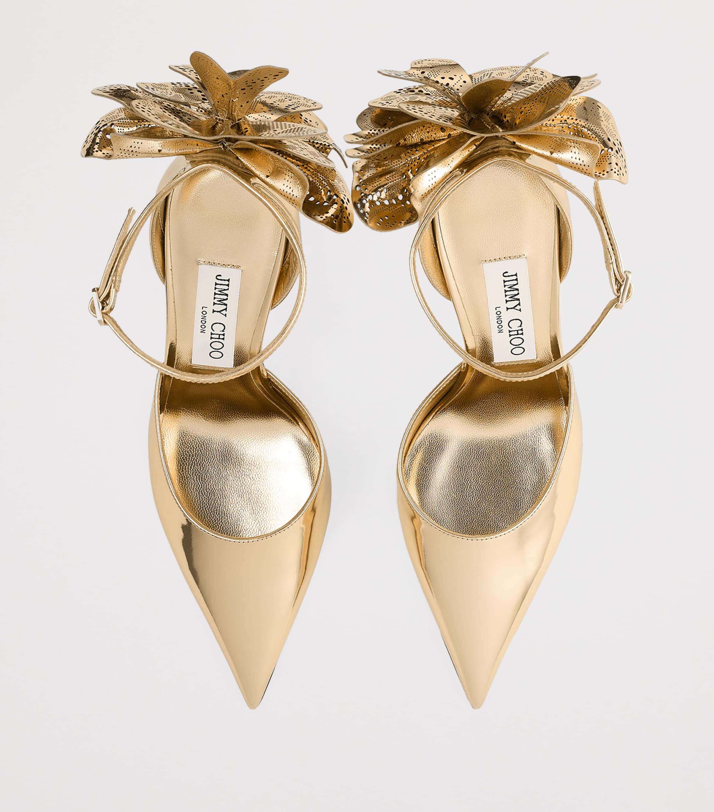 Marja 100 Leather Pumps GOLD/GOLD Image 3