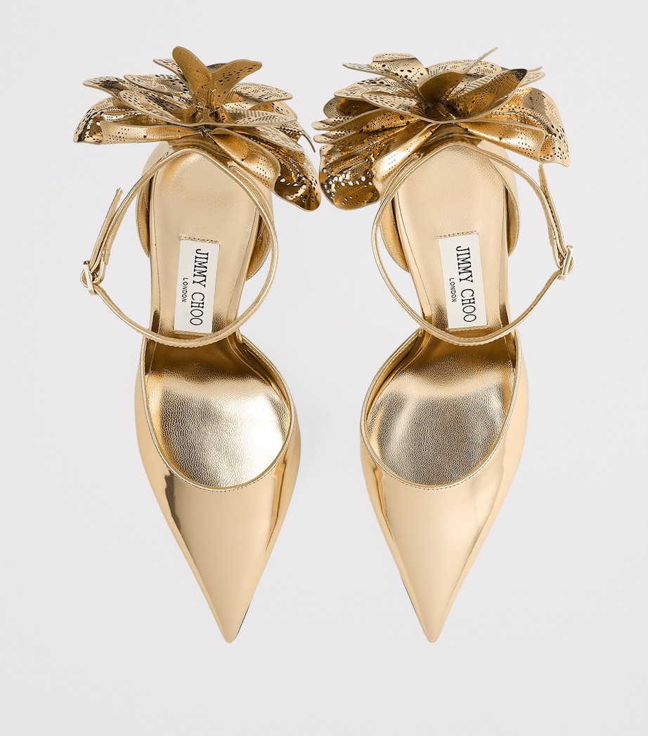 Marja 100 Leather Pumps GOLD/GOLD Image 3