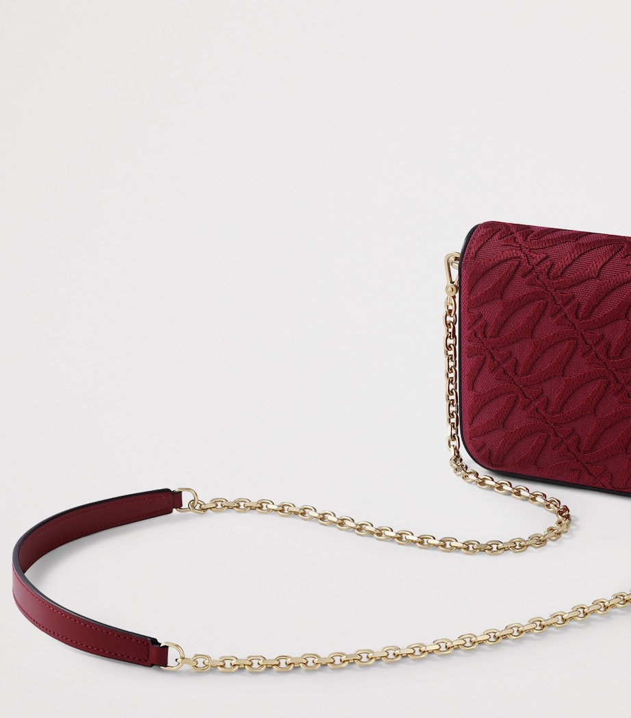 Leather Mini C de Cartier Shoulder Bag PETROL Image 3