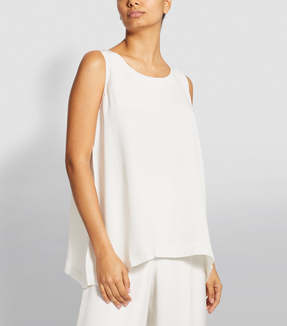 Silk Top WHITE Image 11