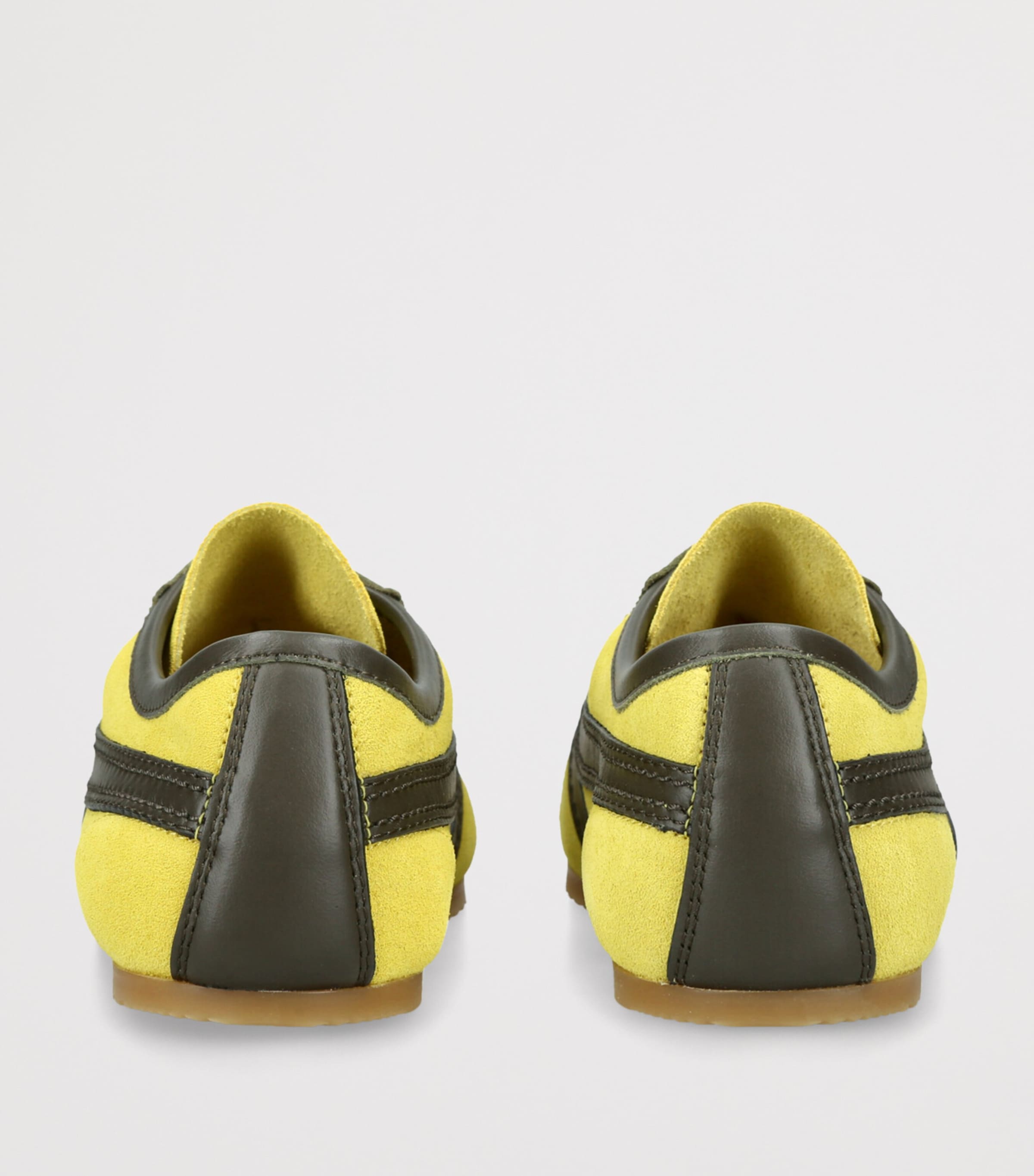 DRIES VAN NOTEN Suede Dustin Sneakers Yellow Image 2