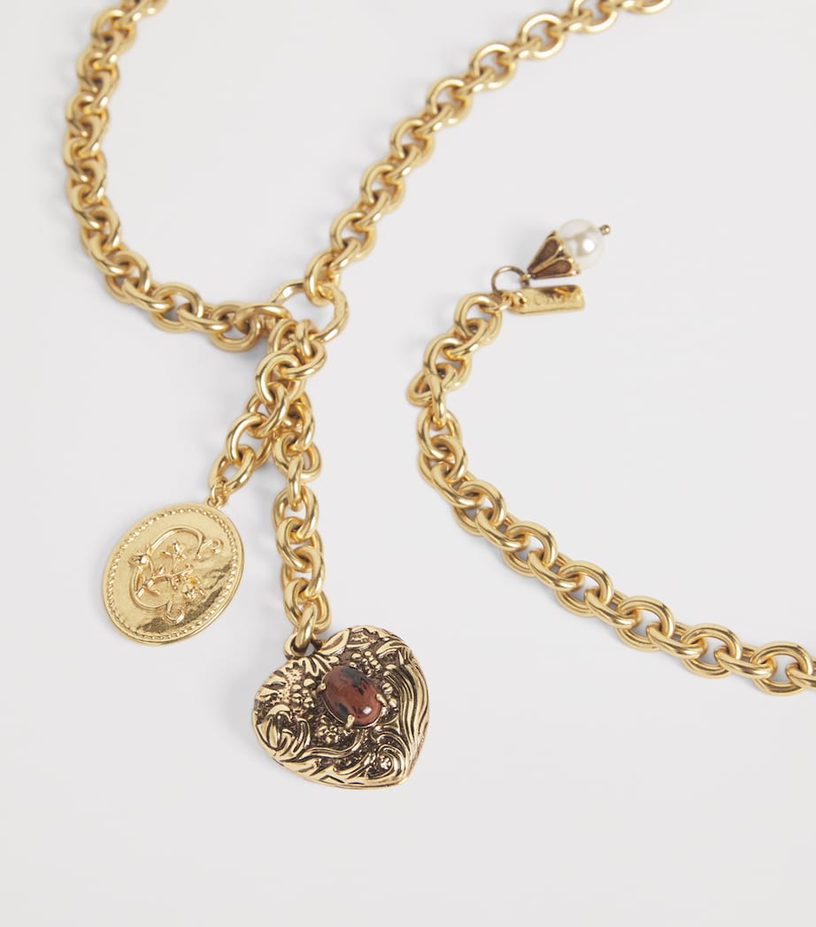 Heart Chain Belt VINTAGE GOLD Image 4