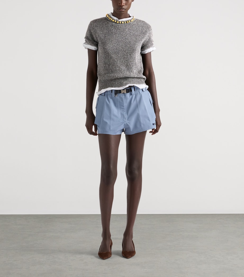 Wool-Cashmere Embellished Sweater F0031 Image 2