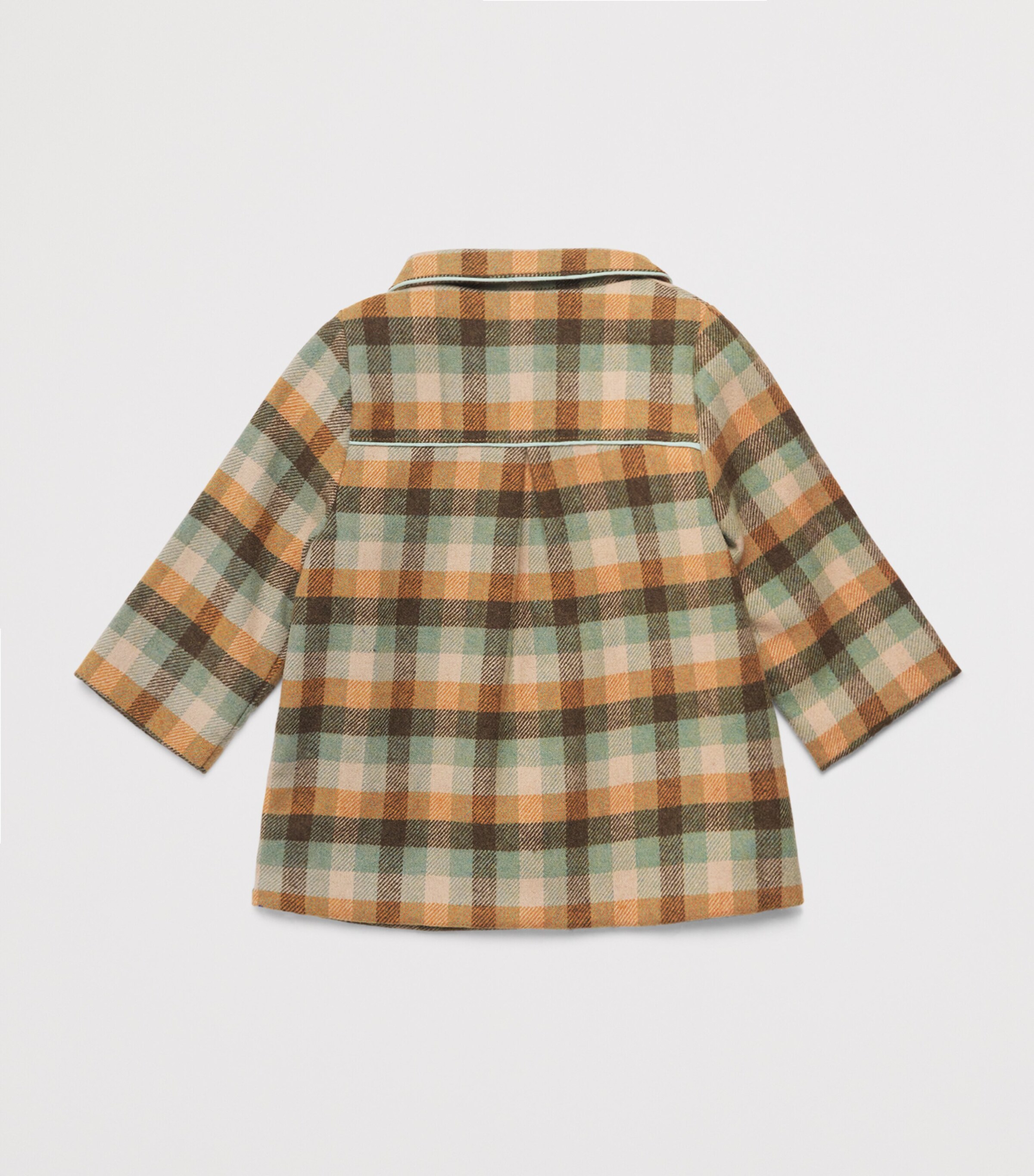 Checked Maude Coat (6-36 Months) MULTICOLOR Image 2