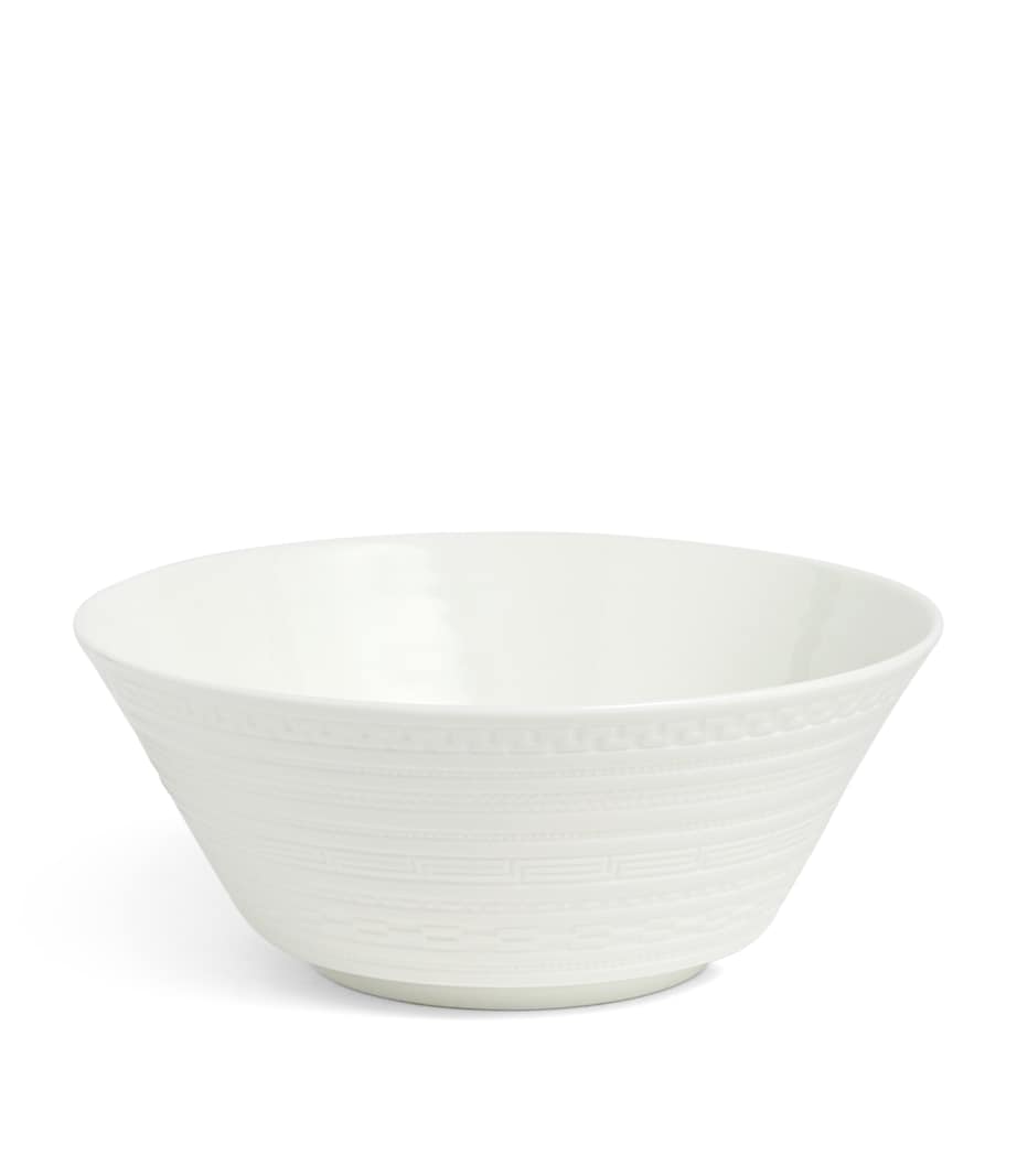 Wedgwood Bone China Intaglio Serving Bowl (20cm) White Image 1