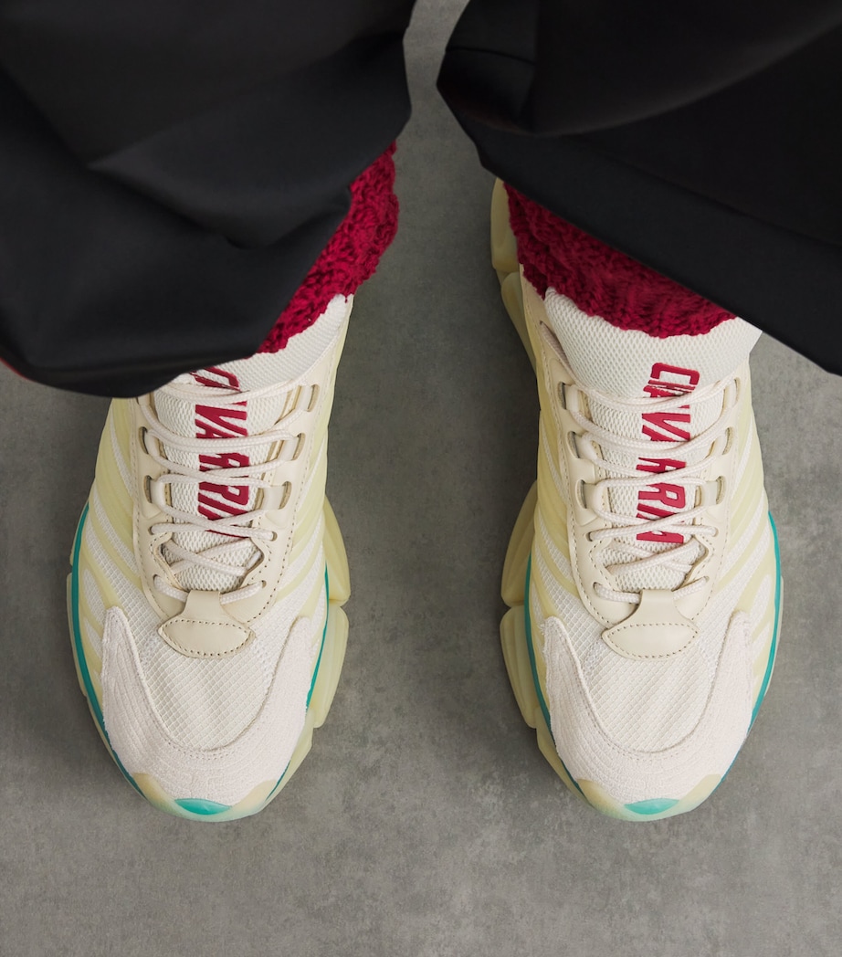 Willy Chavarria x adidas Originals Megaride AG Sneakers Crm White/yellow Image 2