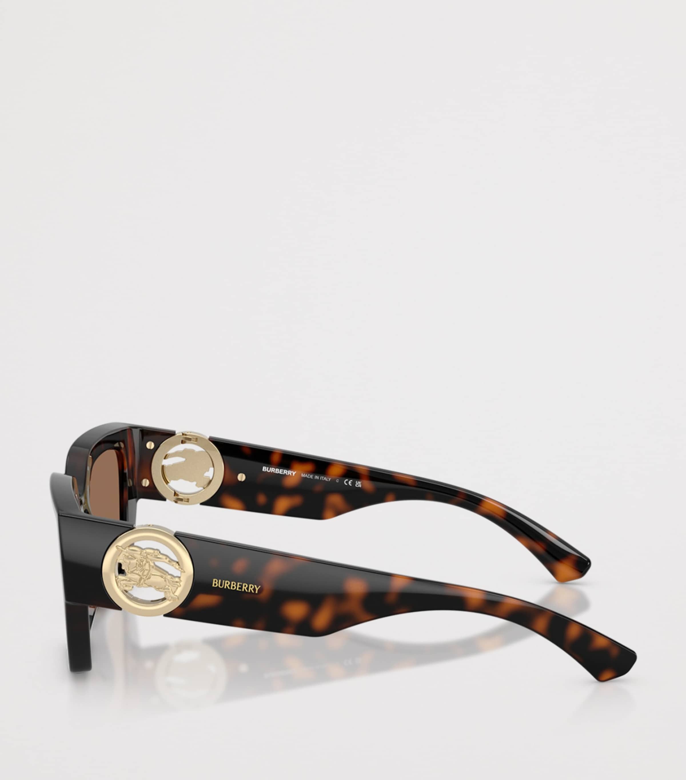 Injected BE4472U Square Sunglasses 300273 Image 3