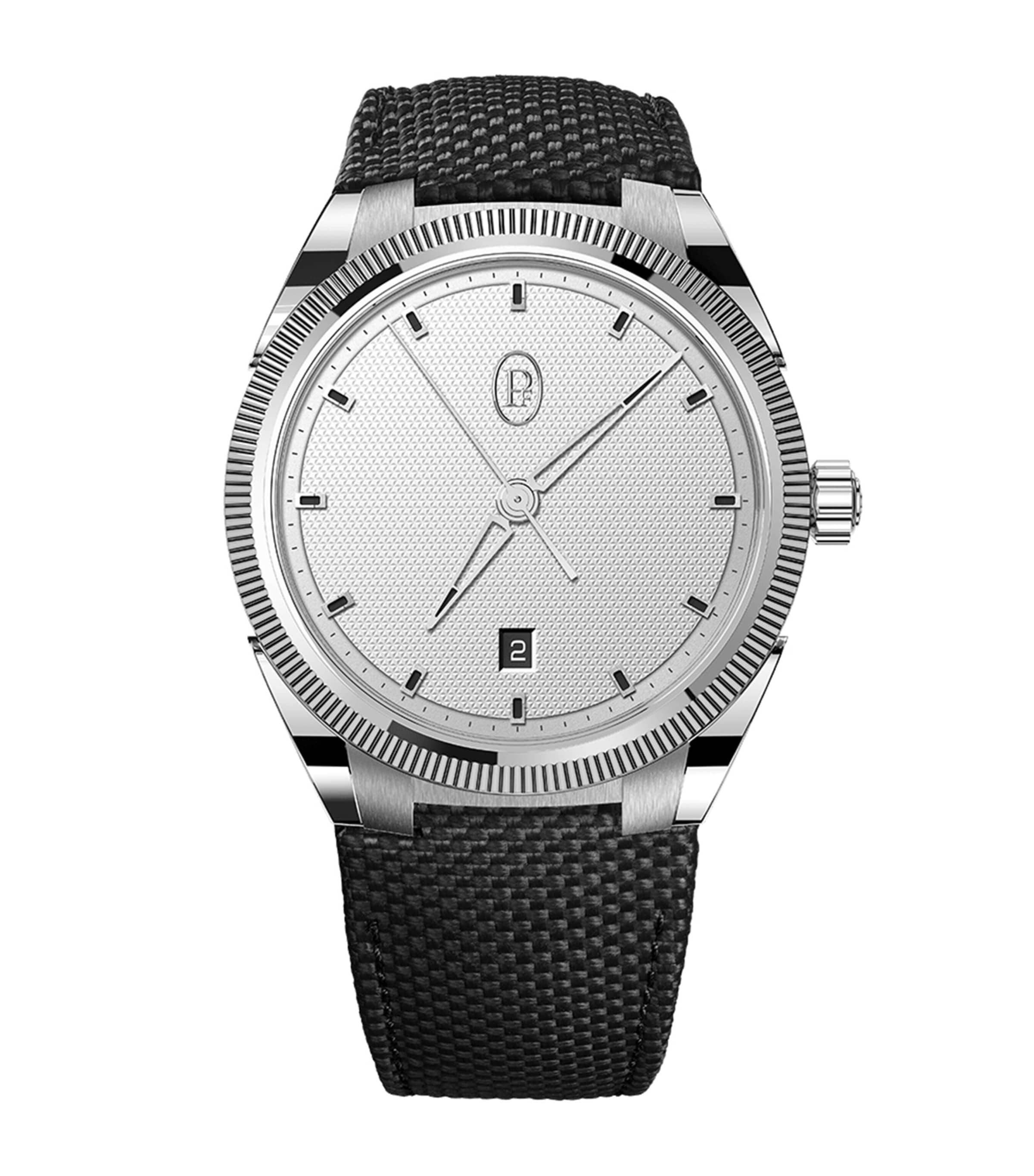 Parmigiani Fleurier Stainless Steel Tonda Sport Watch In White