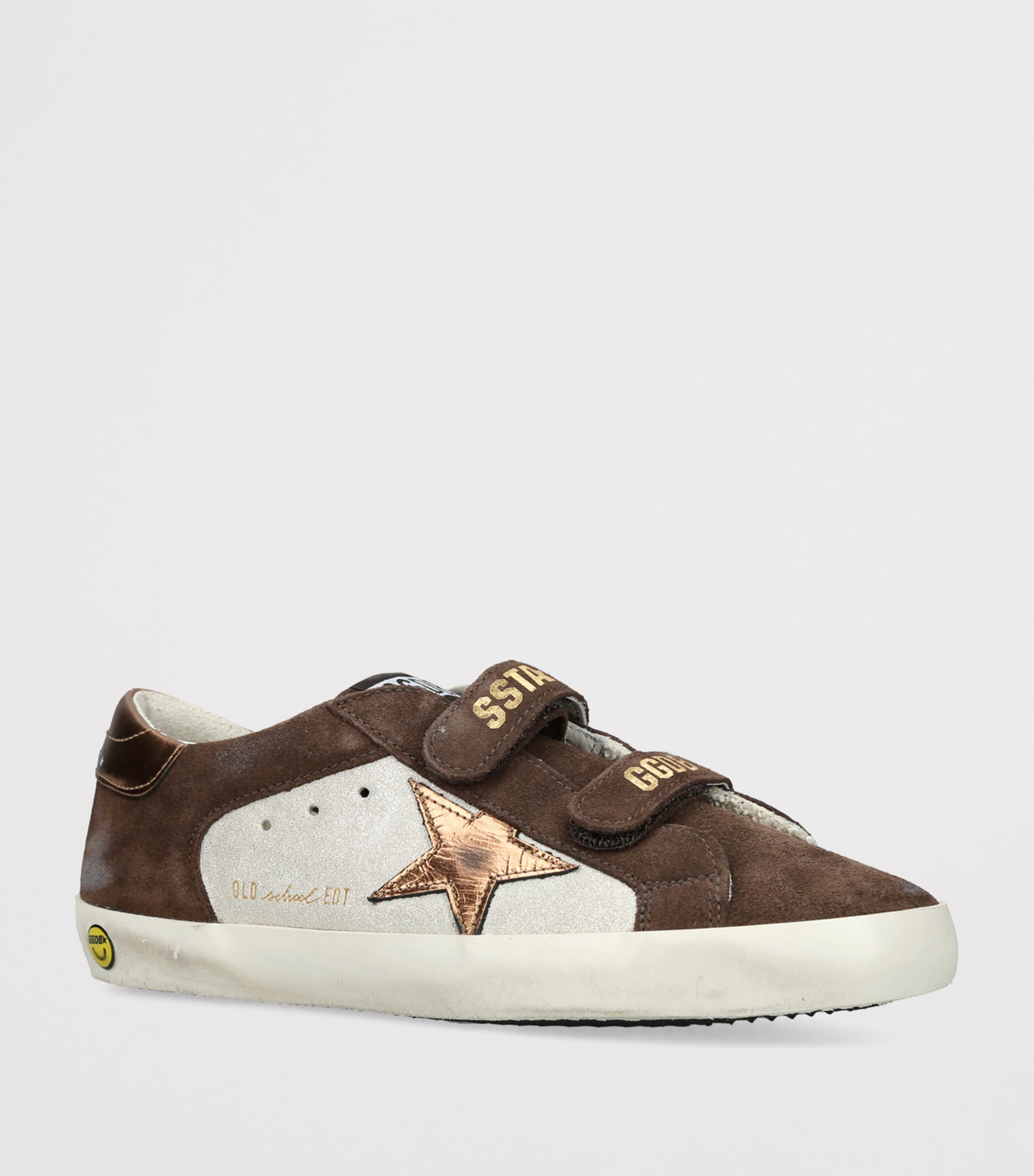 Golden Goose Suede Old School Sneakers Brown/oth Image 2