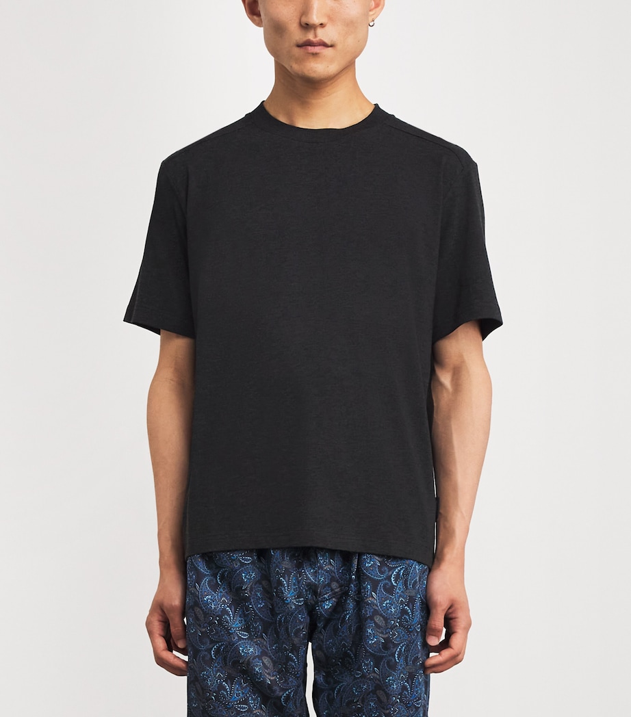 Soft Lounge T-Shirt 594 DGREY MELANGE Image 3